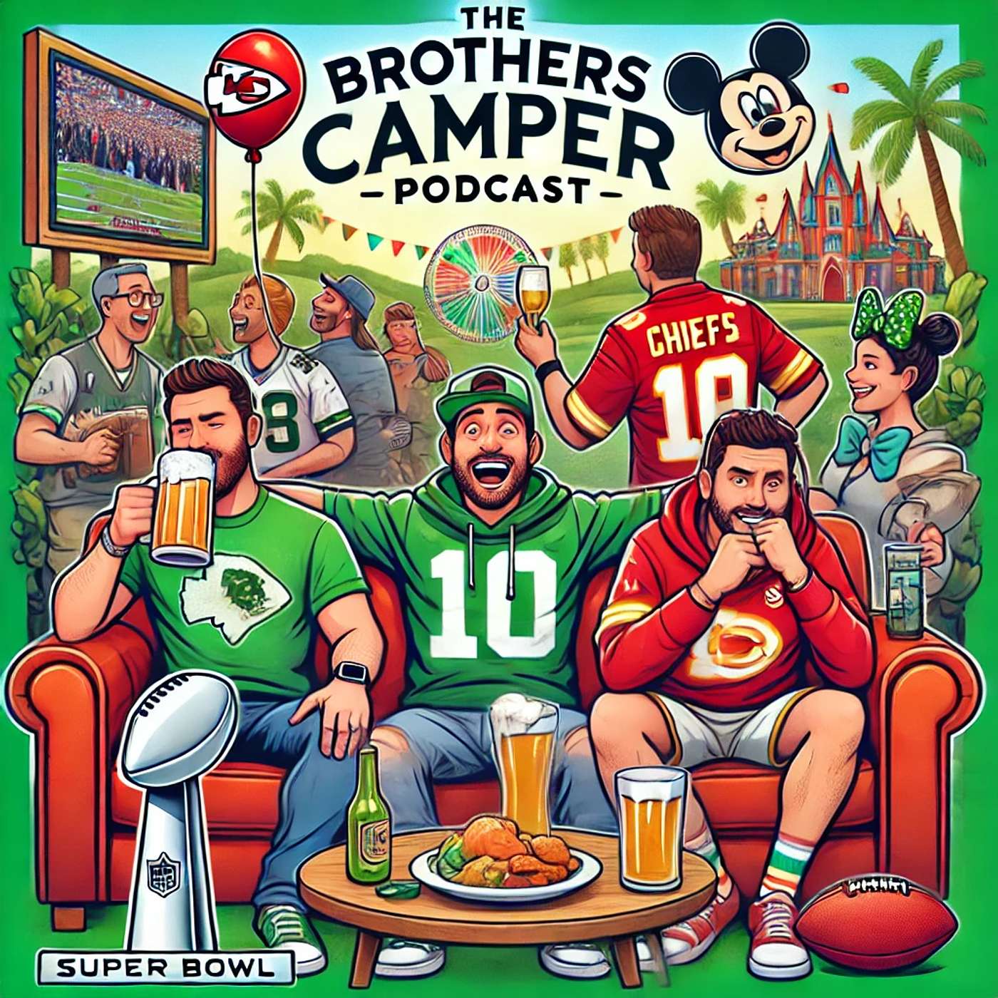 The Brothers Camper S02-11 - Disney Vacation and Superbowl Woes episode artwork