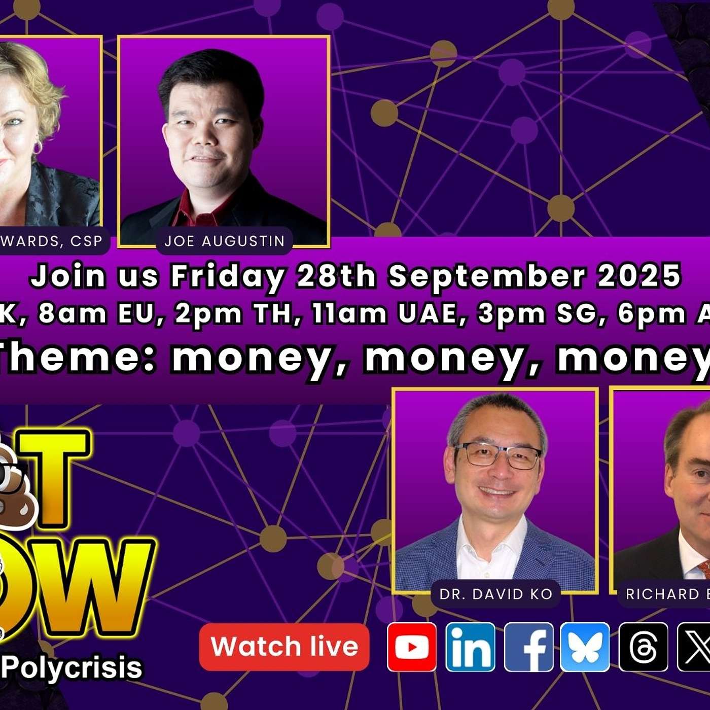 The Sh*t Show: money, money, money