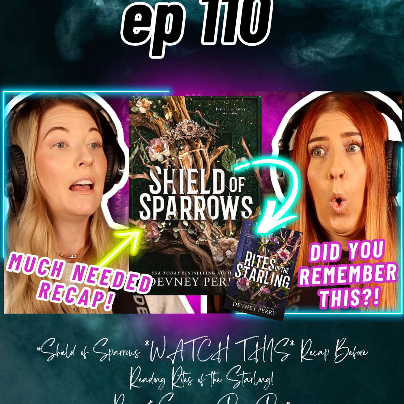 Ep 110 *WHAT HAPPENED IN* Shield of Sparrows? Recap Before Reading Rites of the Starling | Review & Summary Deep Dive episode artwork