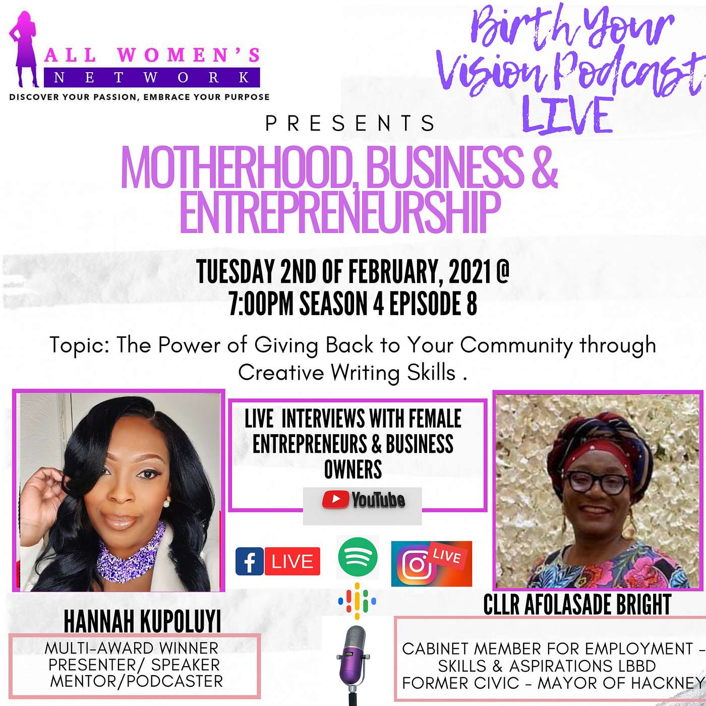 BIRTH YOUR VISION PODCAST