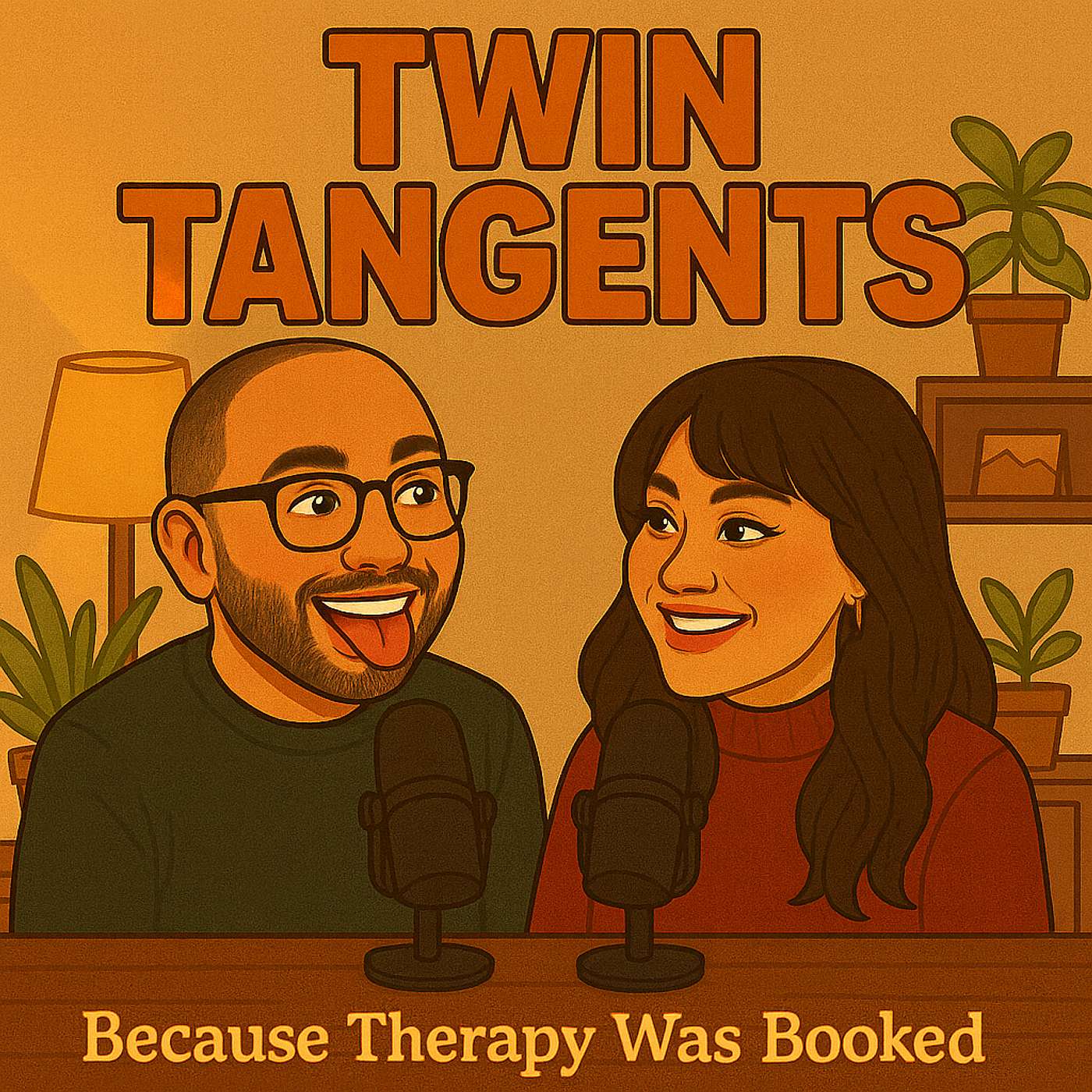 Twin Tangents Because Therapy Was Booked