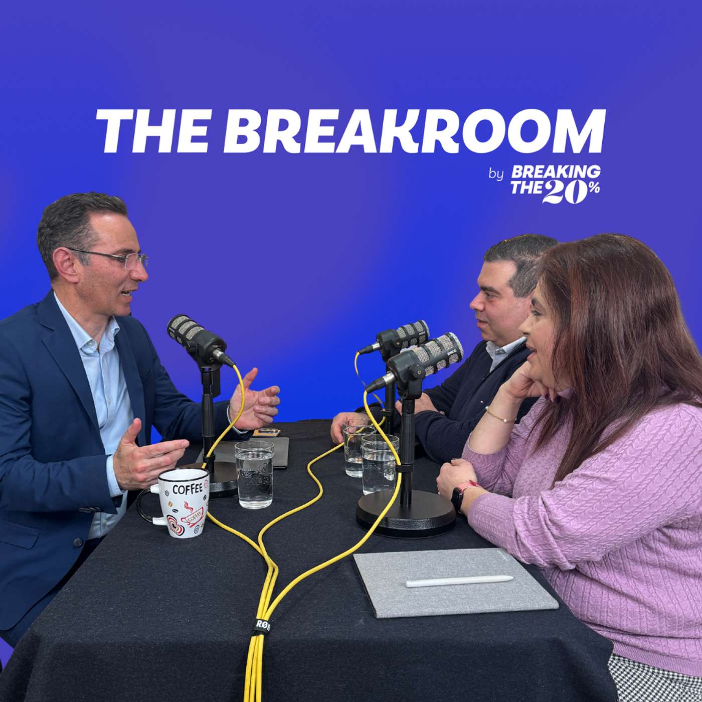 Breakroom #29 - AI, Social Media & Ψηφιακό Κράτος: Μια συζήτηση με τον Νικόδημο Δαμιανού