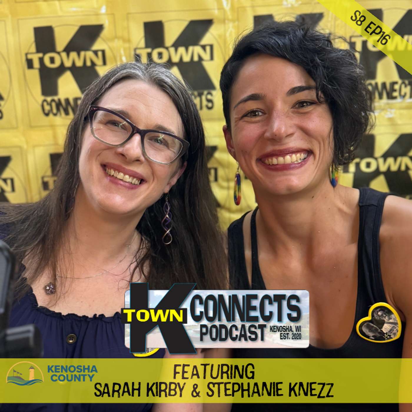 w/Sarah & Stephanie - Kenosha Co. Board episode artwork