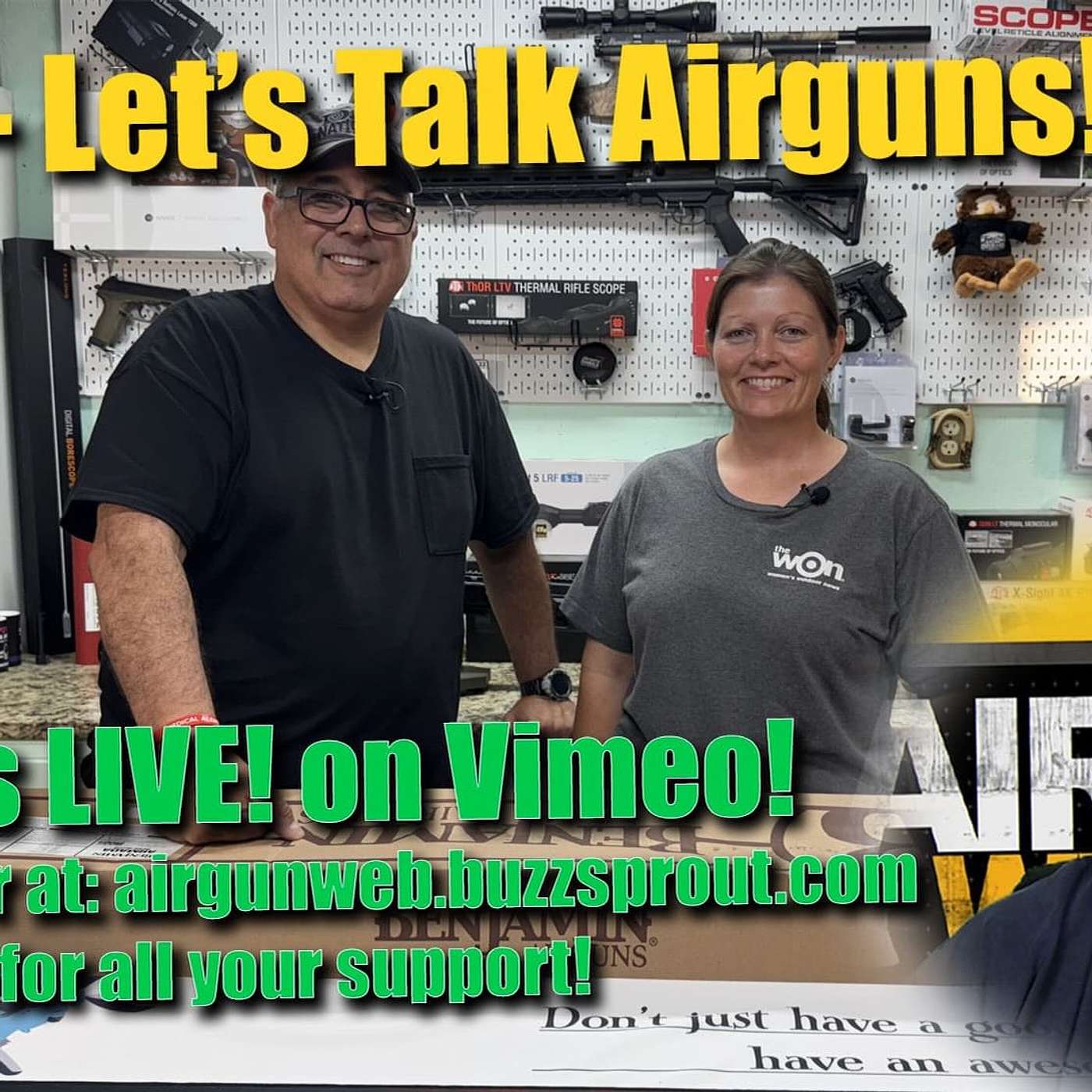 2025-07-19-Let’s Talk Airguns! - LIVE from Airgun Angie's Studio