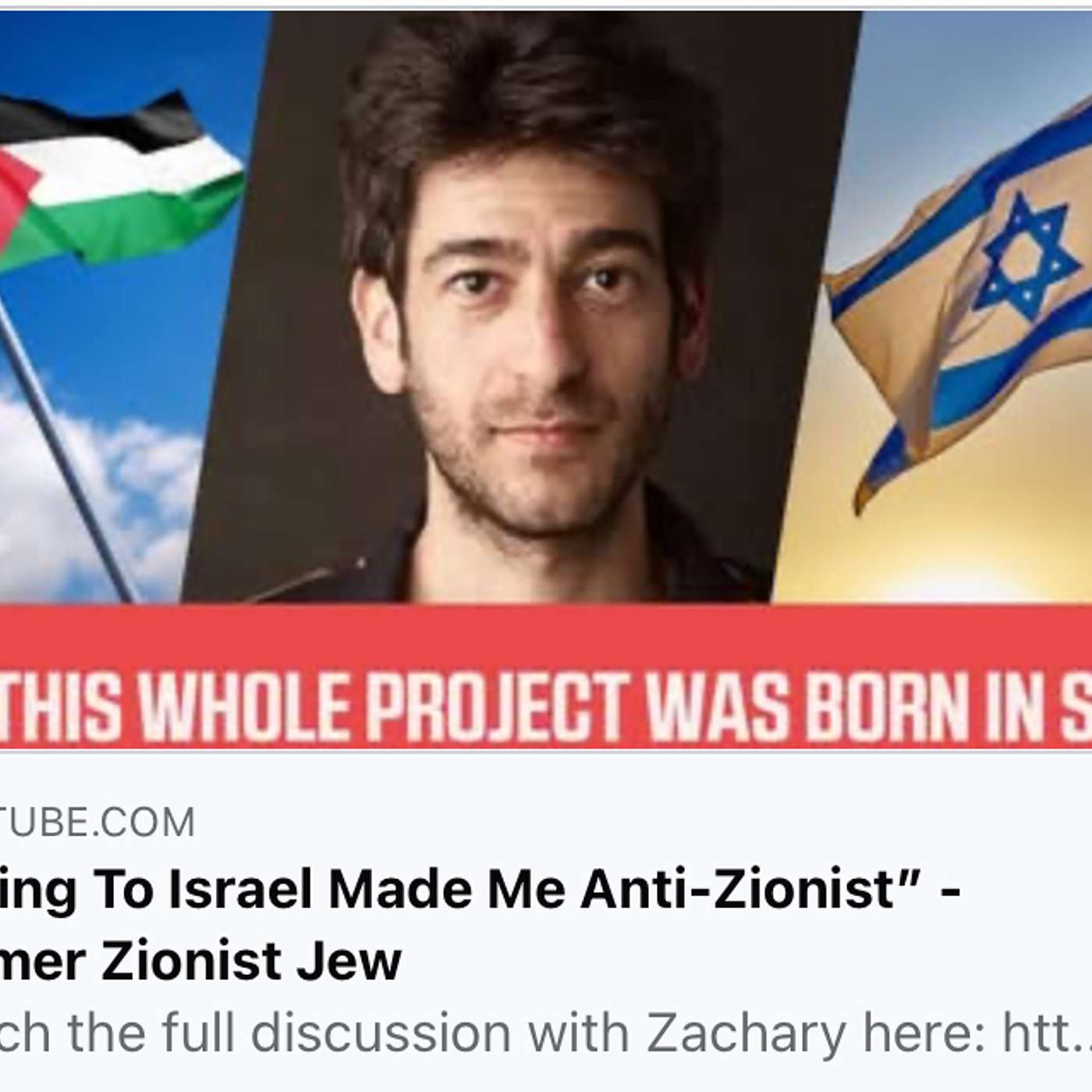 Pro-Palestinian Activist (former academic) Now Accuses Israeli Soldiers of being Nazis original interview