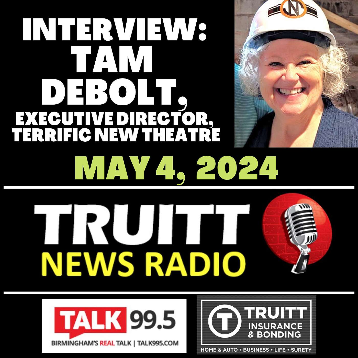 INTERVIEW: Tam DeBolt (Executive Director, Terrific New Theatre) from our May 4, 2024 TRUITT NEWS RADIO Show