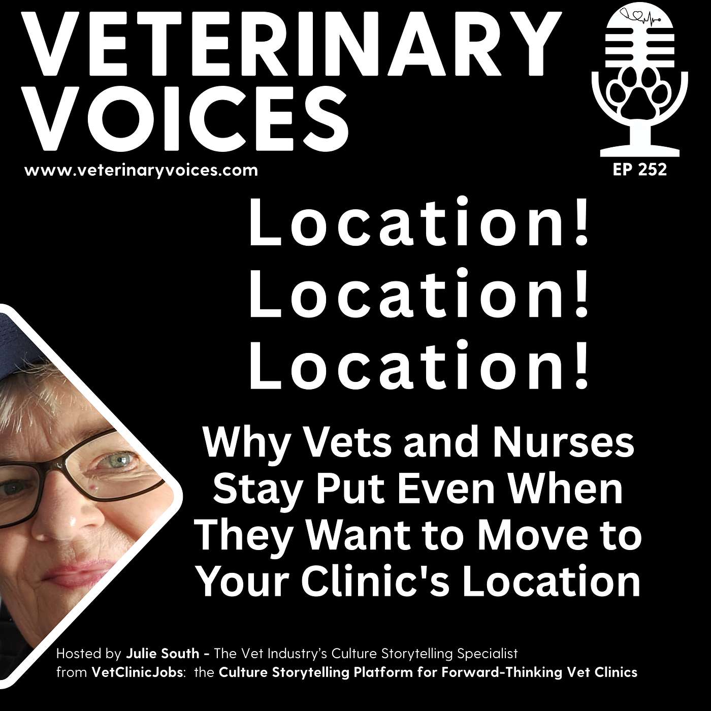 Location Location Location - Why Vets and Nurses Stay Put Even When They Want to Move to Your Clinic's Location