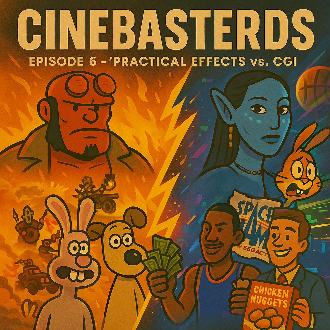 Cinebasterds #Ep 6 - 'Practical Effects vs. CGI'