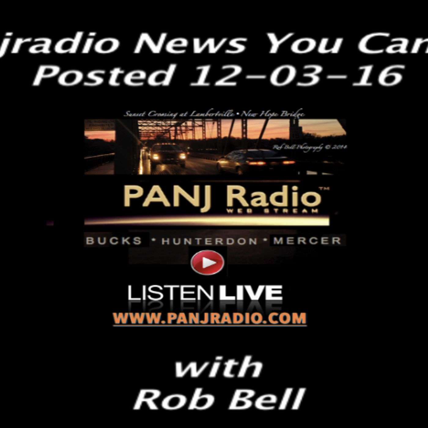 @Panjradio News You Can Use. Posted 12-03-16