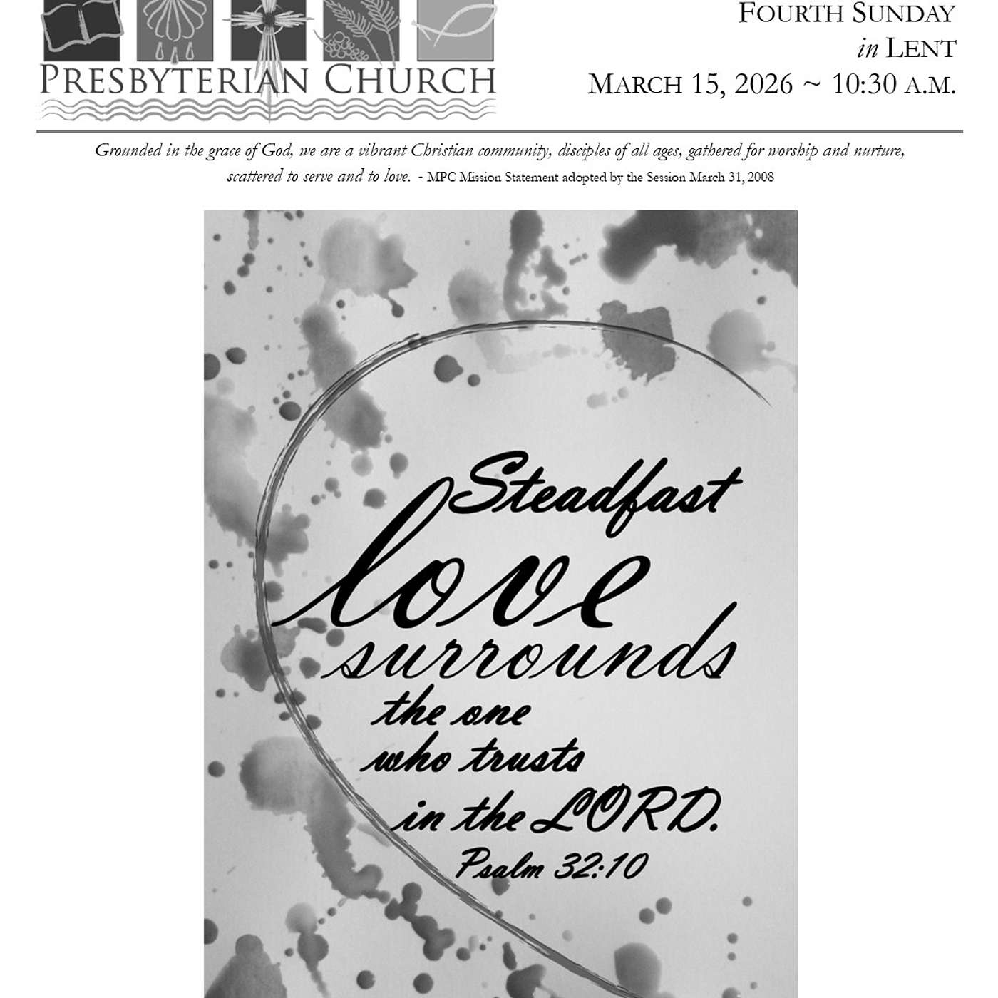 3/15/26 Worship Service - "Love Surrounds"