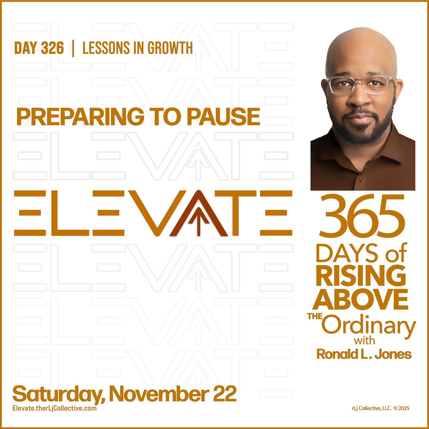 Day 326: Preparing to Pause