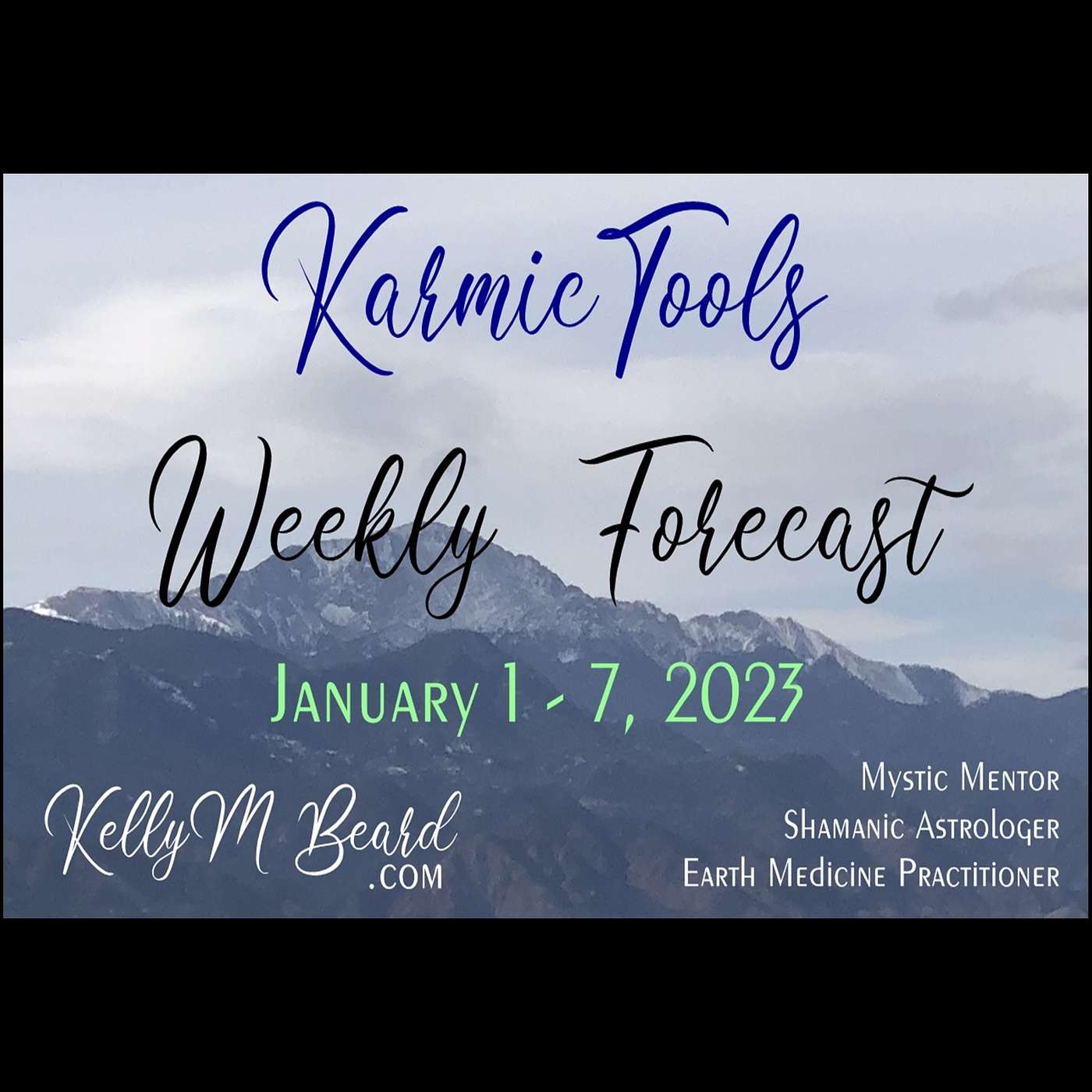 Jan 1 - 7, 2023 :: KarmicTools Weekly Forecast :: Events