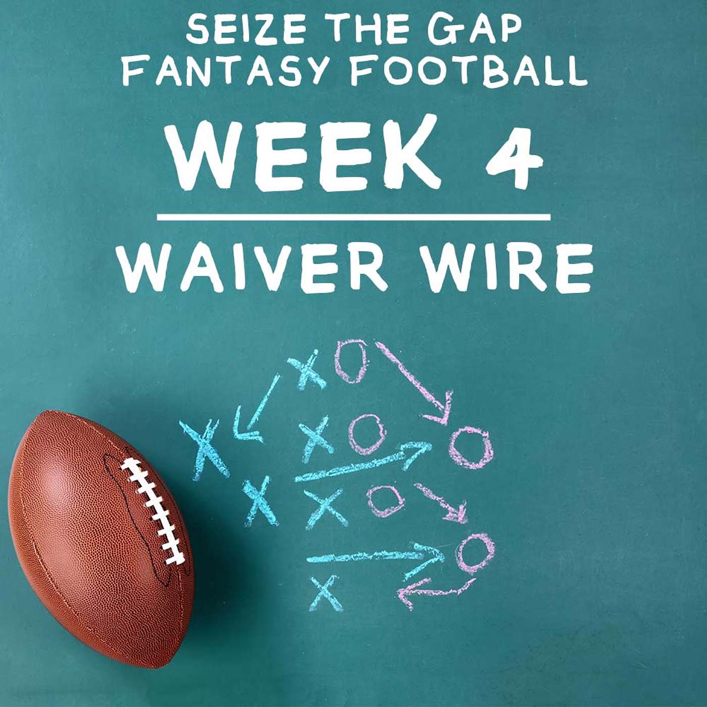 2025 NFL Fantasy Football - WEEK 4 Waiver Wire Targets and Streaming Options from Seize the Gap FF episode artwork