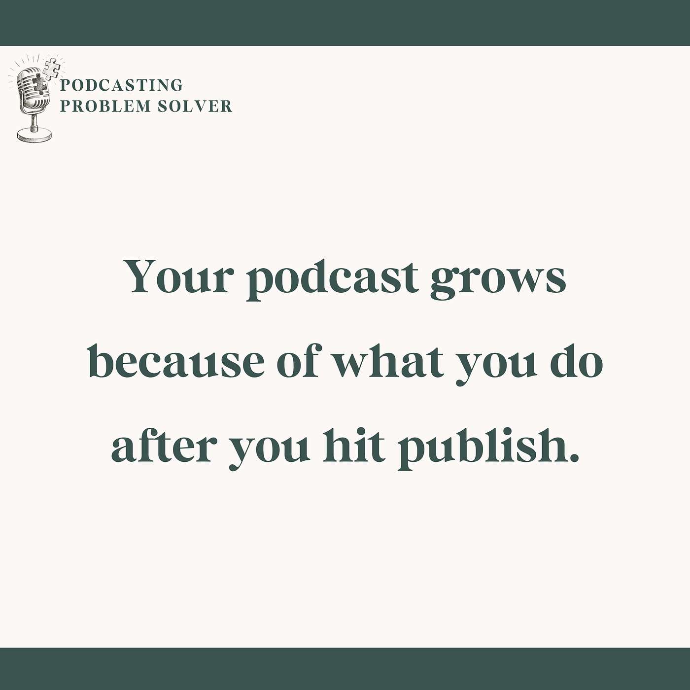 Podcast Growth and SEO Strategies for Entrepreneurs | Podcasting Problem Solver