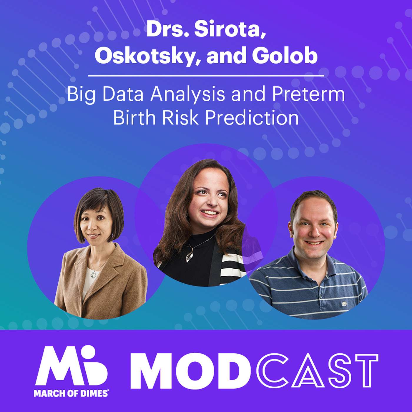 Dr. Marina Sirota et al. on Big Data Analysis and Preterm Birth Risk Prediction episode artwork