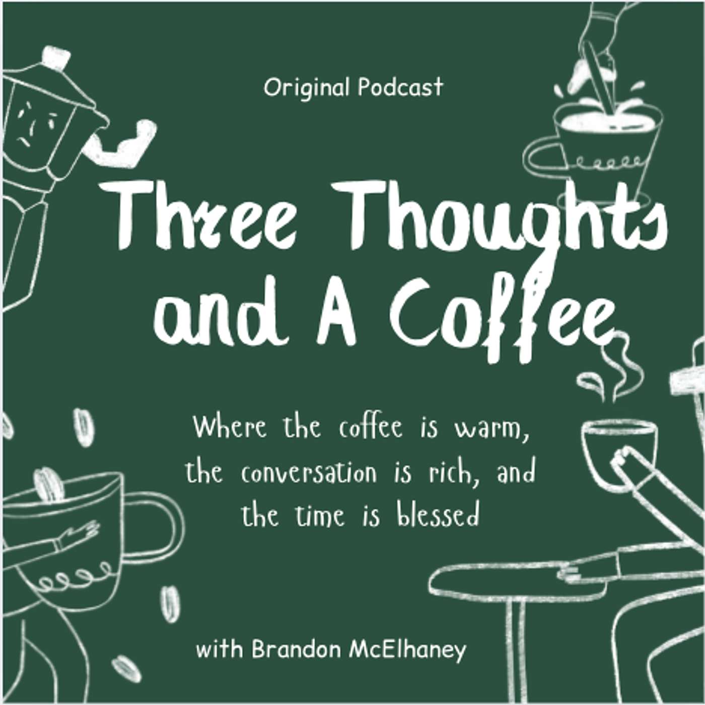 Three Thoughts & A Coffee cover art