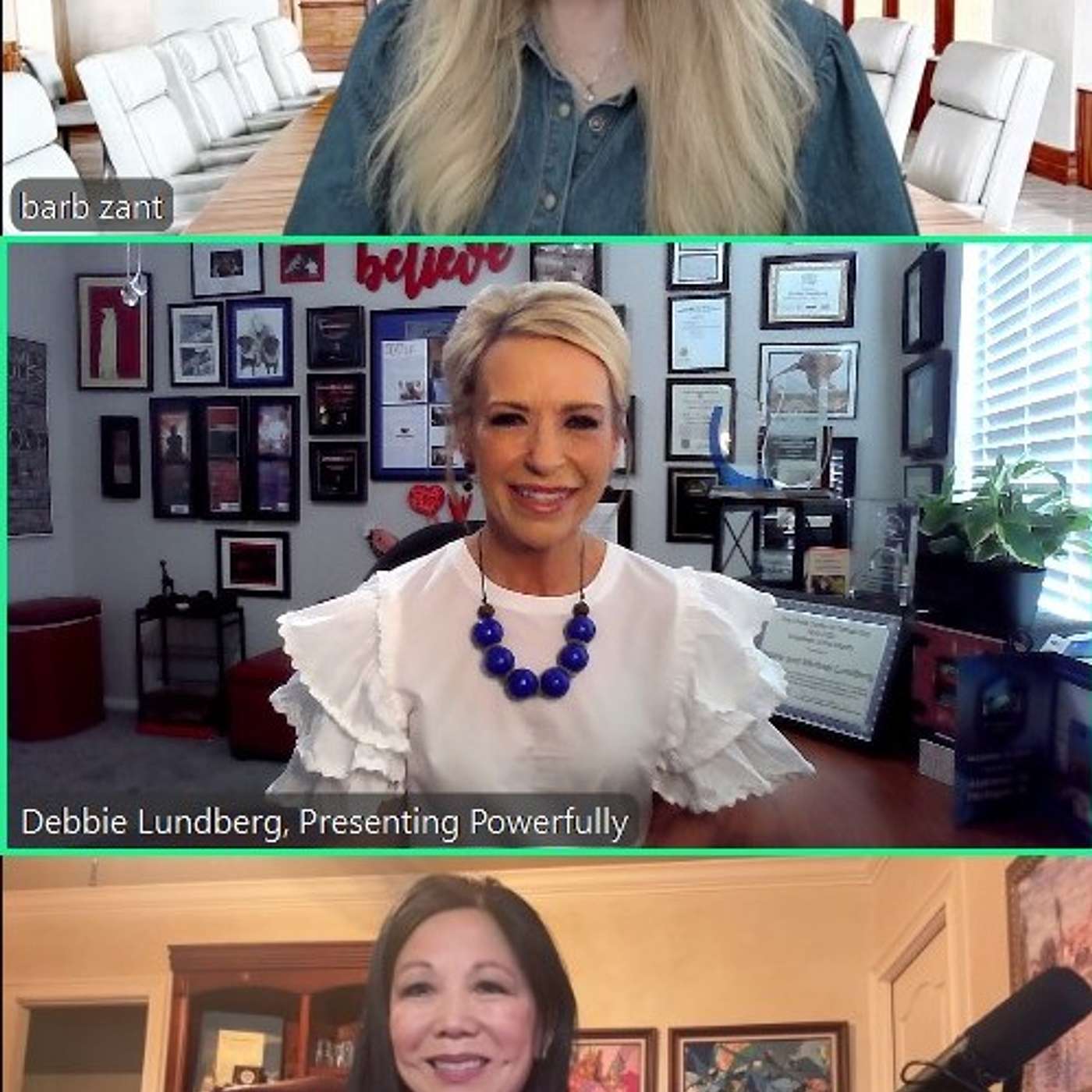 Follow Through on Get interested and get the story with Valerie Boey Ramsey on TBOL Episode 266 with Barb Zant and Debbie Lundberg!