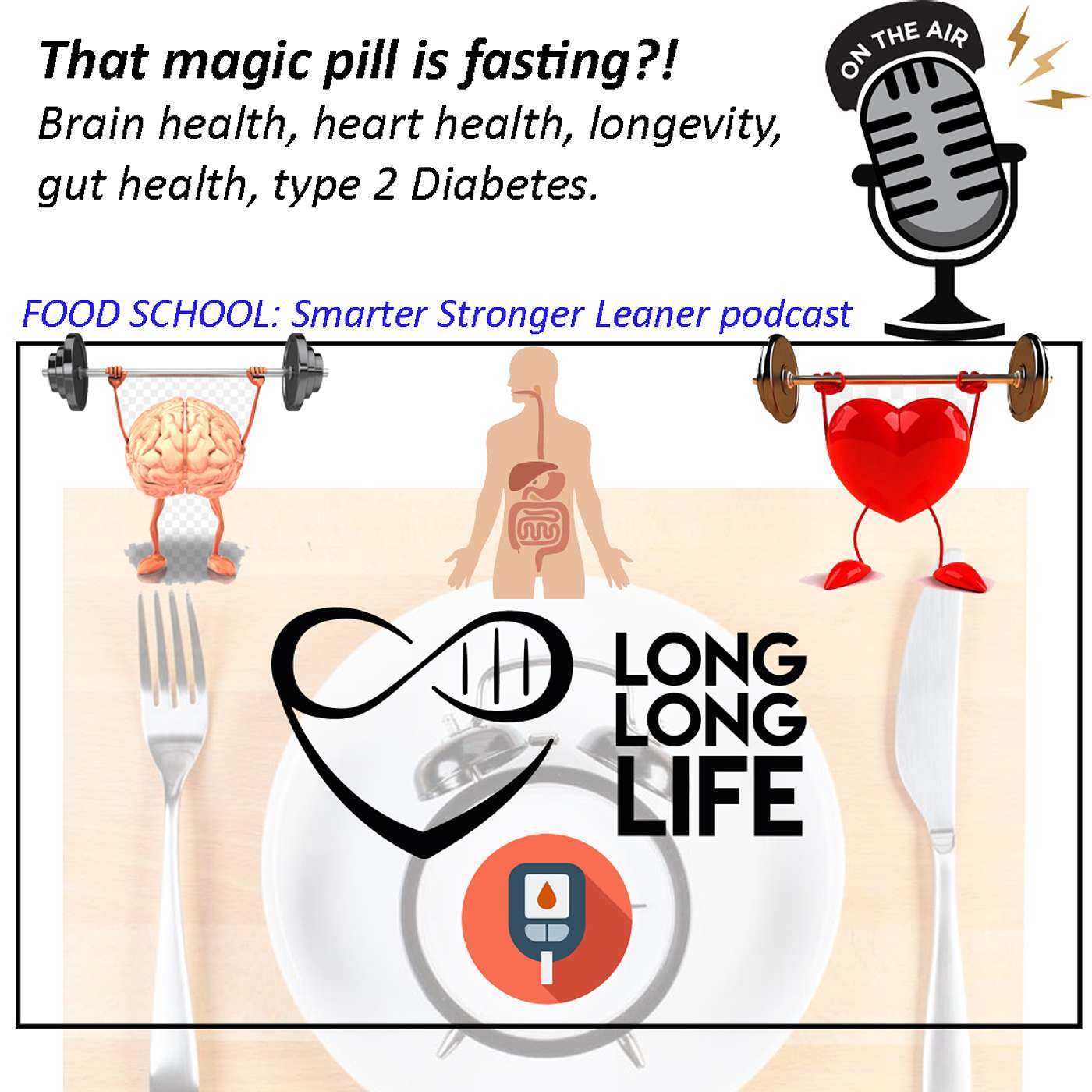 That magic pill is fasting?! Brain health, heart health, longevity, gut health, type 2 Diabetes.