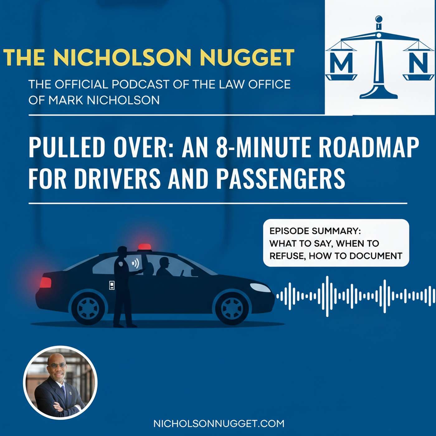 Eight Minutes To Protect Your Rights During A Traffic Stop episode artwork