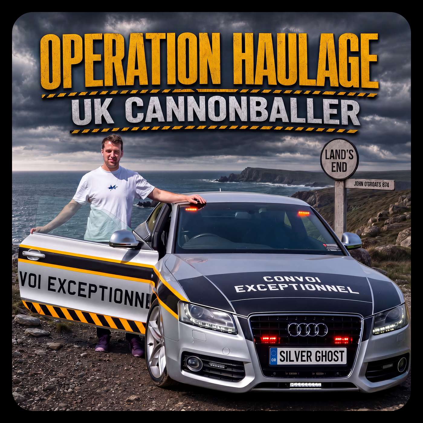 Operation Haulage: UK 🇬🇧 Cannonball Record and Avoiding Prison - Tommy Davies 🏴󠁧󠁢󠁷󠁬󠁳󠁿 episode artwork