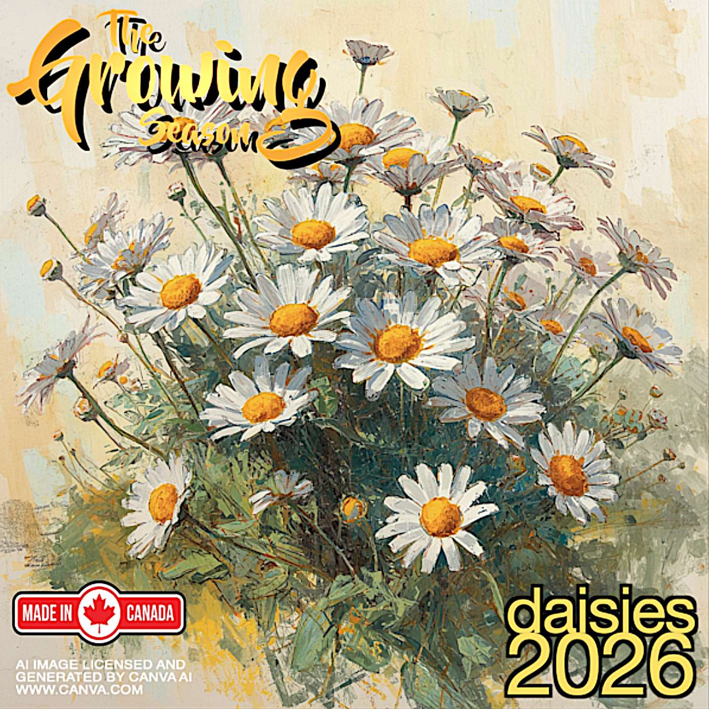 The Growing Season, Aug 1, 2026 - Daisies 2026