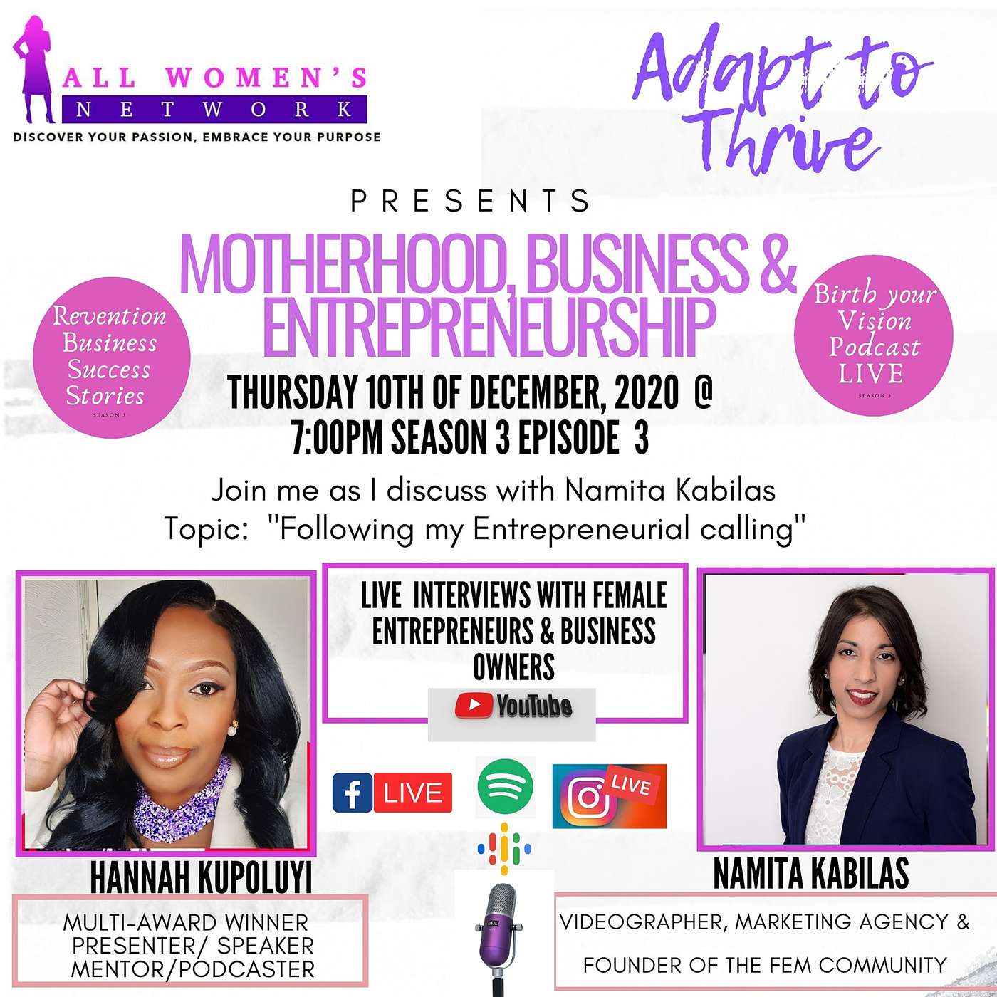 BIRTH YOUR VISION PODCAST