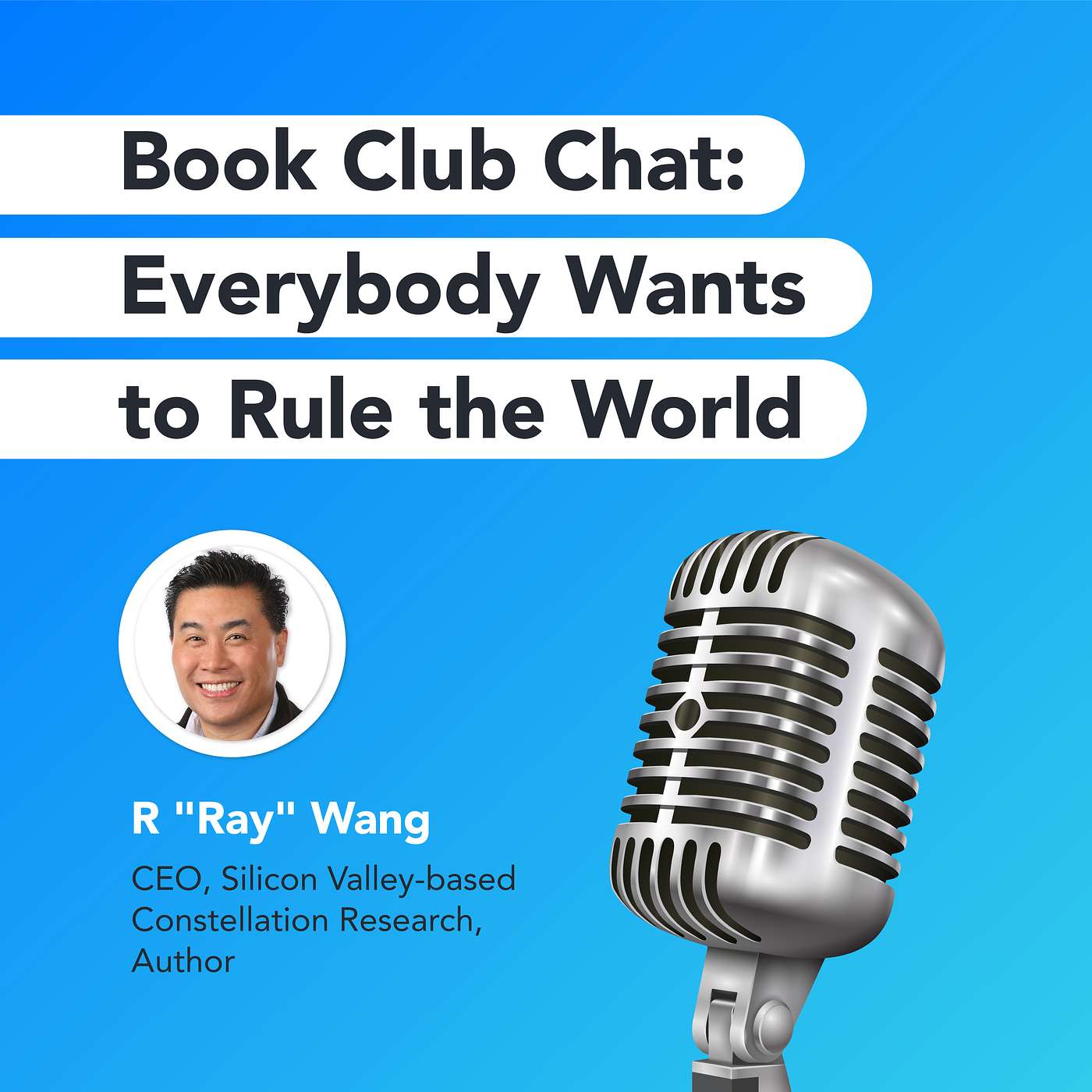Book Club Chat with R "Ray" Wang episode artwork