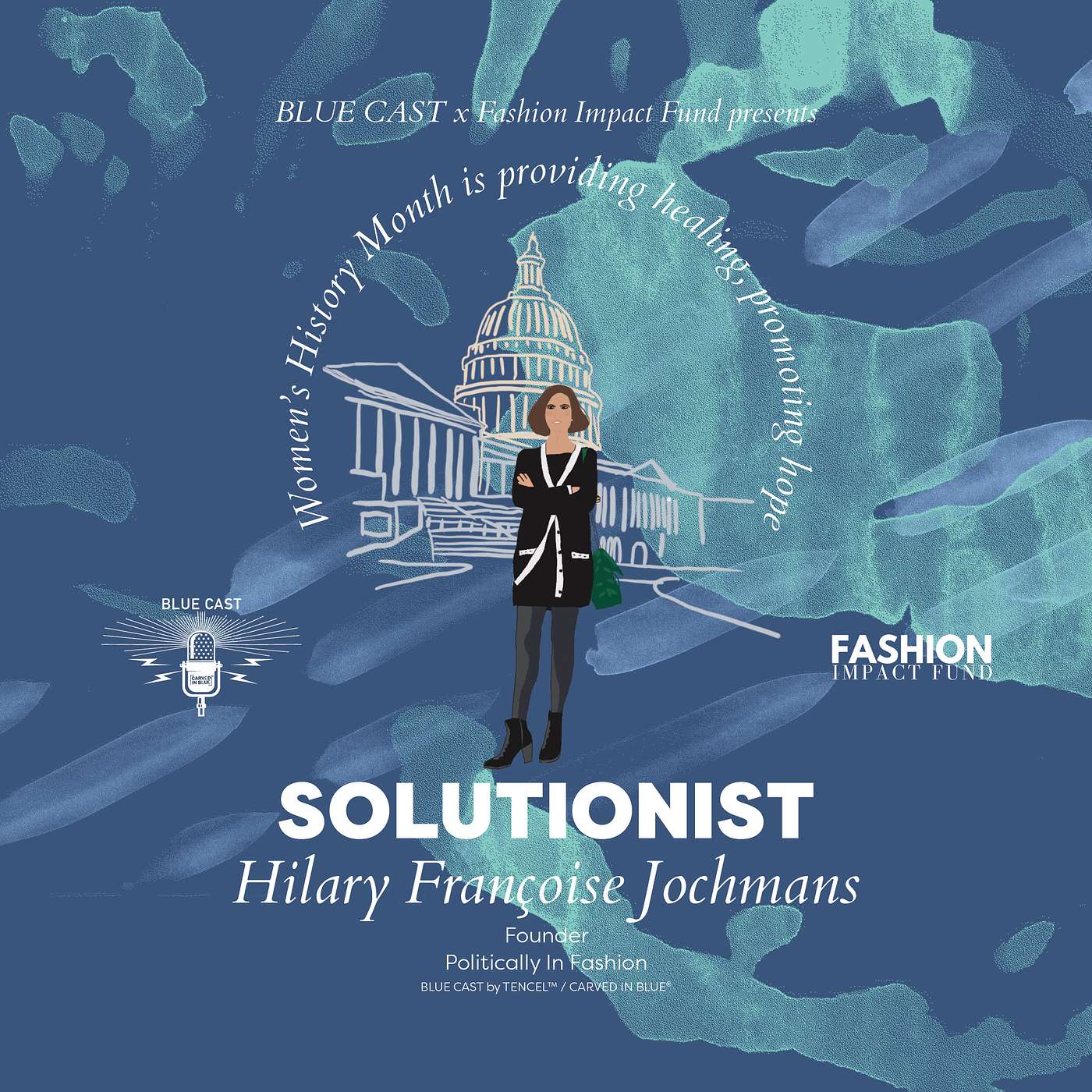 BLUE CAST by TENCEL™  / CARVED IN BLUE®