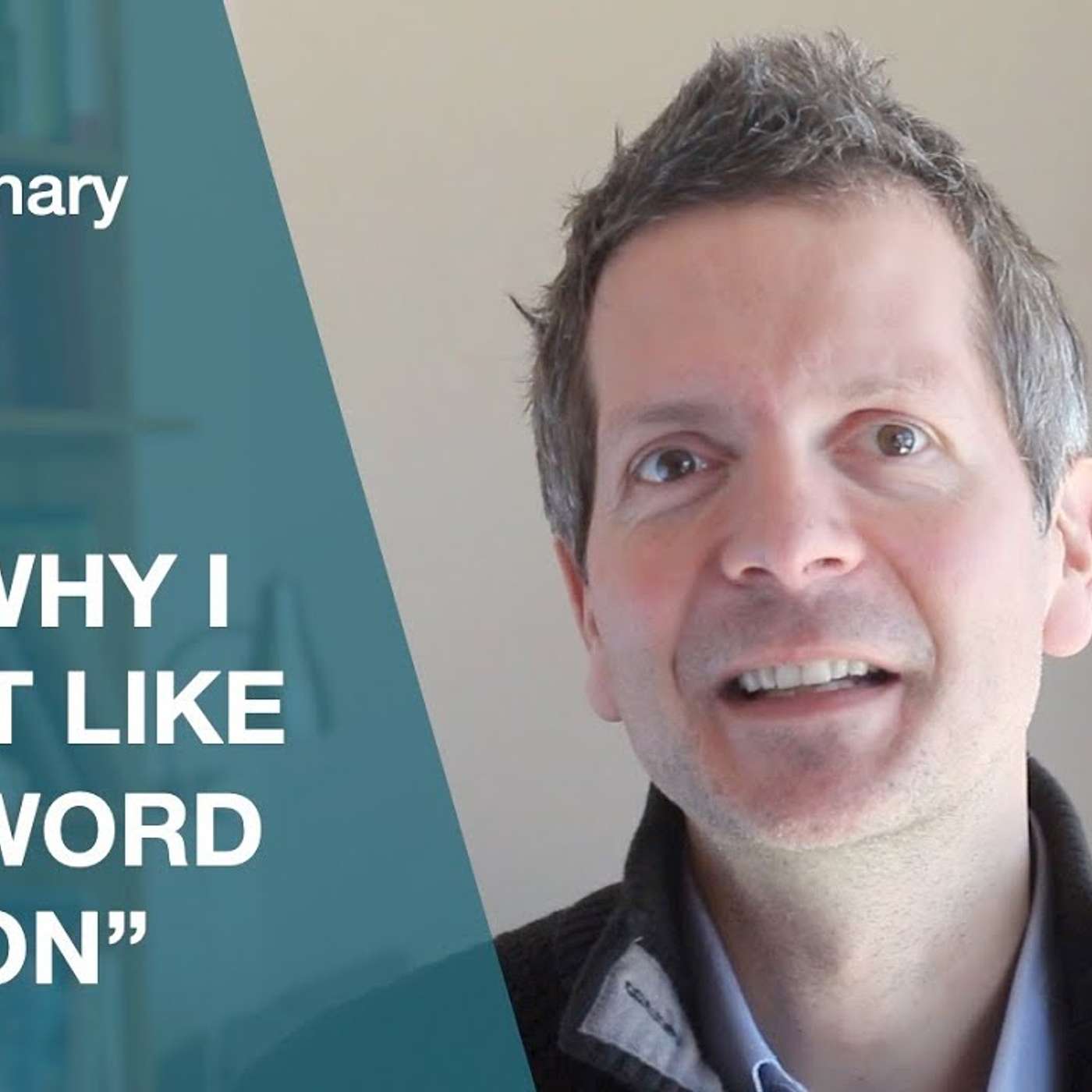 6.12 Why I don't like the word "vision"