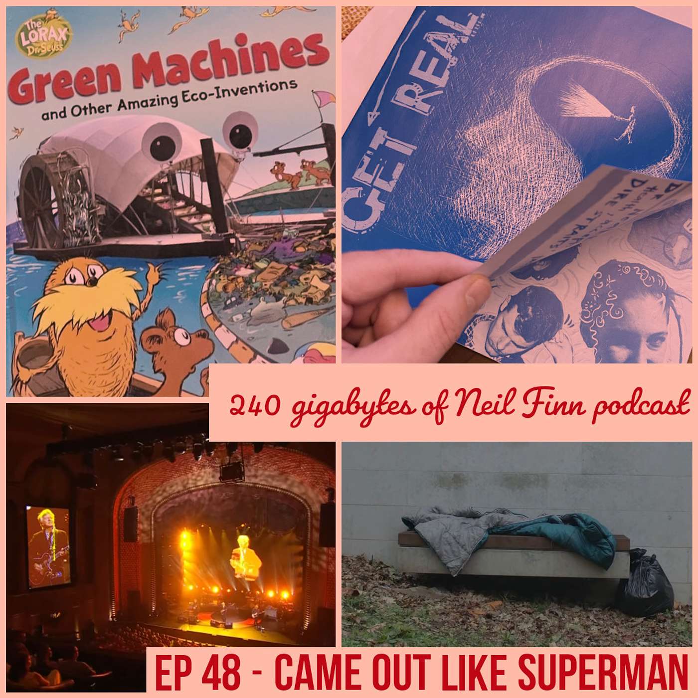 Ep 48 - Came out like Superman (Charitable performances & Crowded House Global Citizen Melbourne 2024)