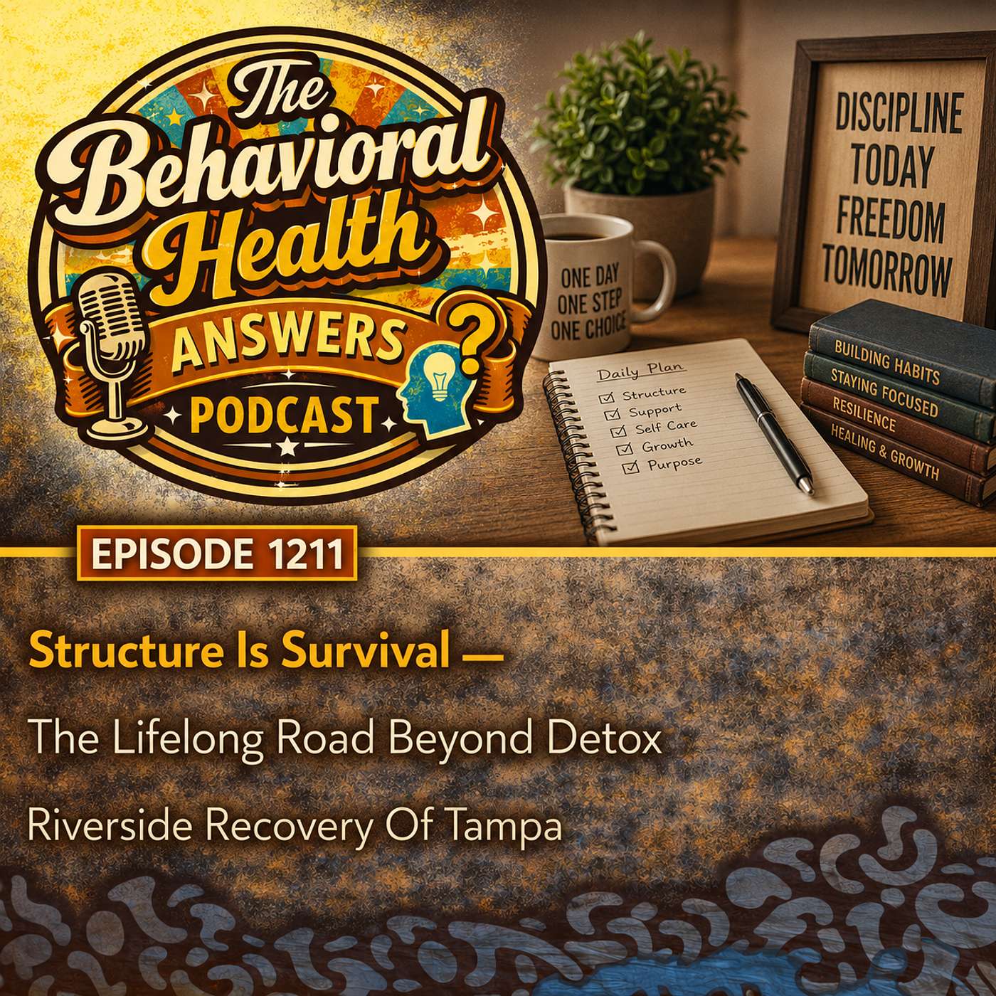 Episode 1211: Structure Is Survival - The Lifelong Road Beyond Detox | Riverside Recovery Of Tampa episode artwork