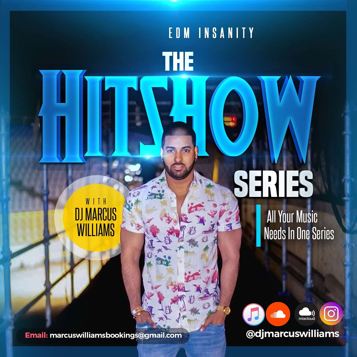 The HitShow Series Vol. 23 (EDM Insanity) - Various Artists Mixed by Marcus Williams episode artwork