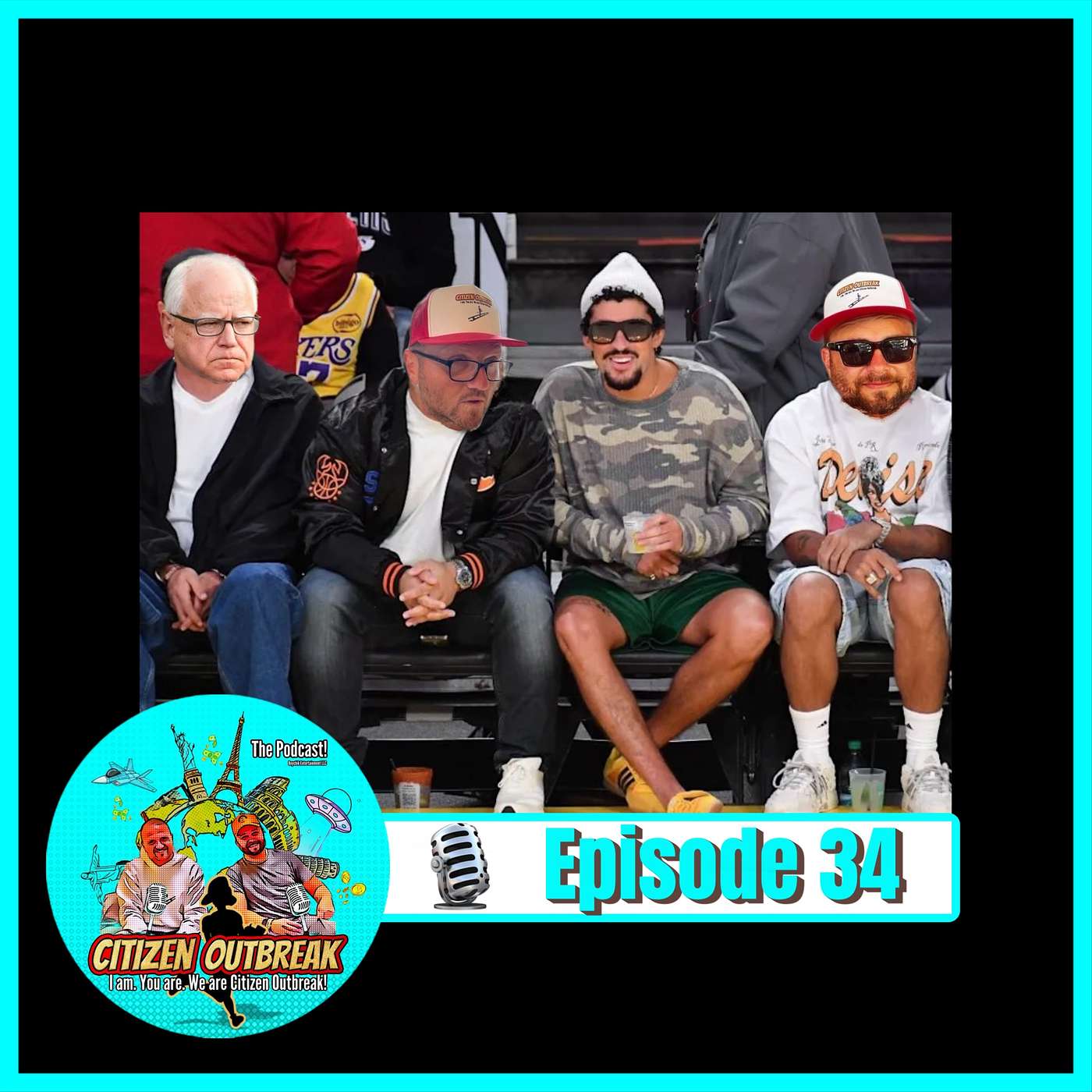 Citizen Outbreak Episode 34  Ice Shooting, The Big Game, Chrissy Teigen Doesn't fart, Hotel Bathrooms, No More Drinking! episode artwork