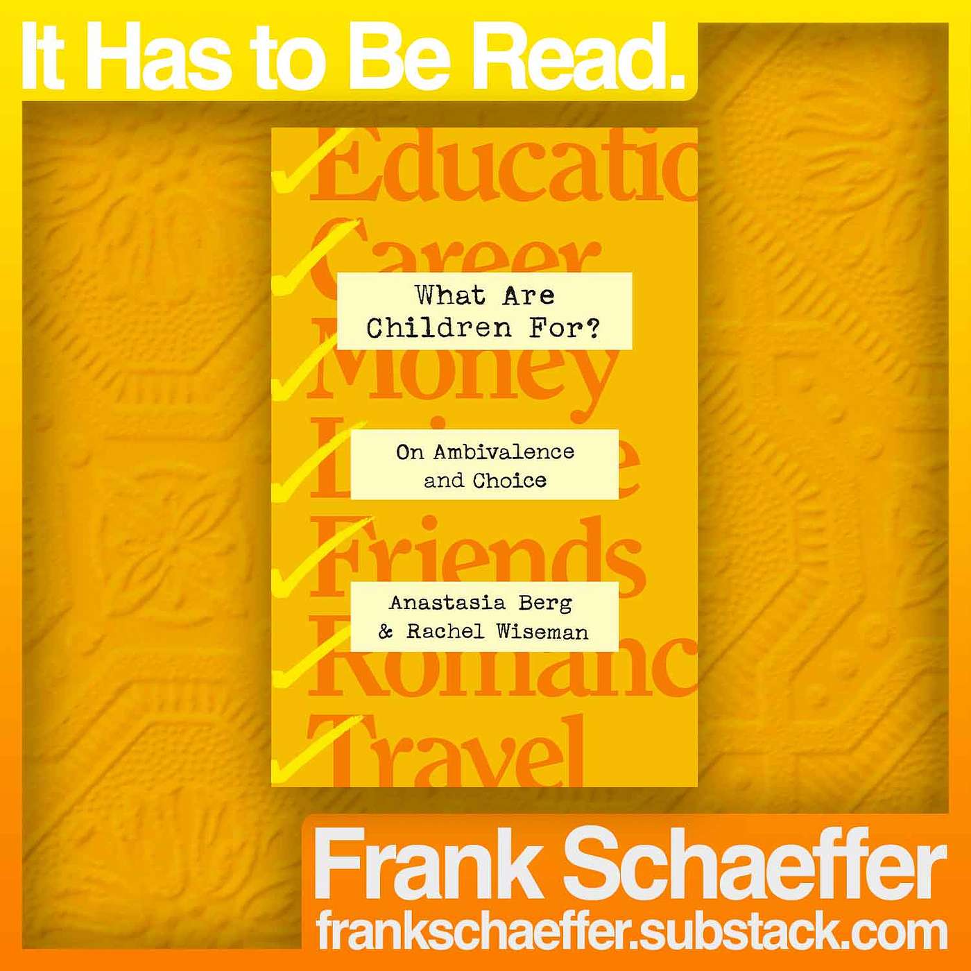 In Conversation… with Frank Schaeffer