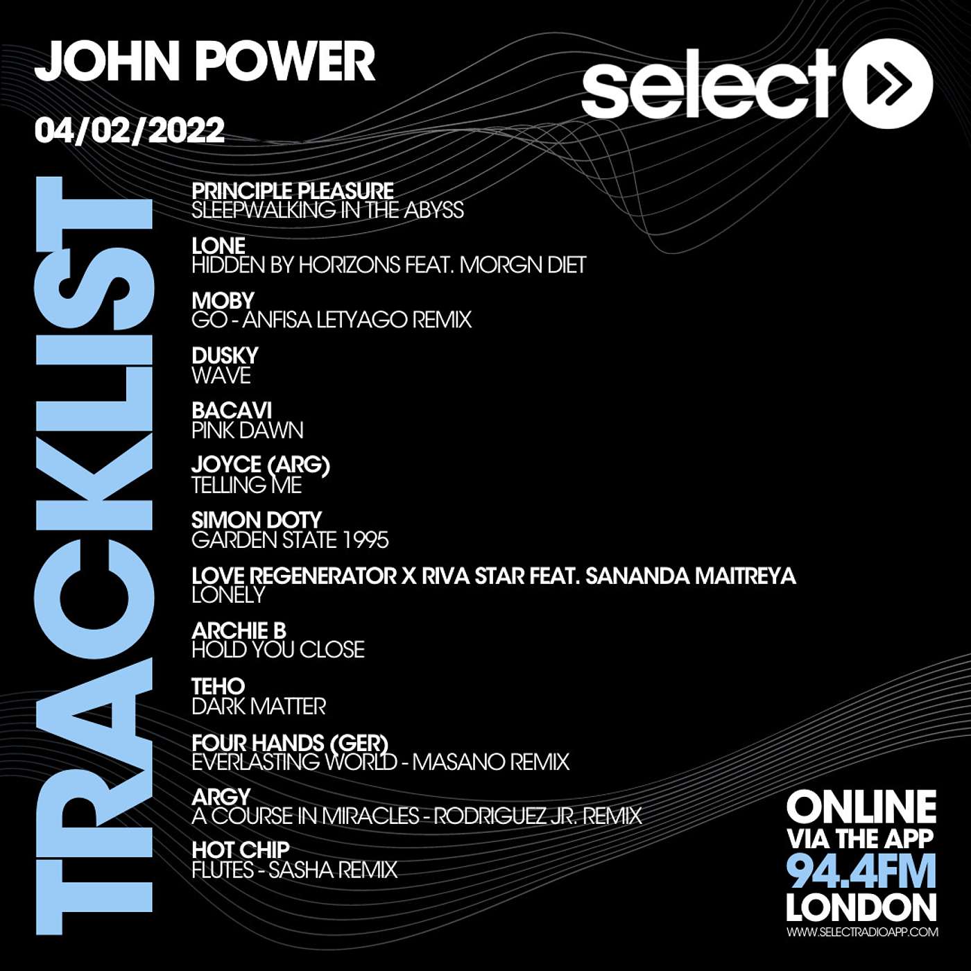 John Power - EP 88 - 04.02.22 - Select 94.4FM
