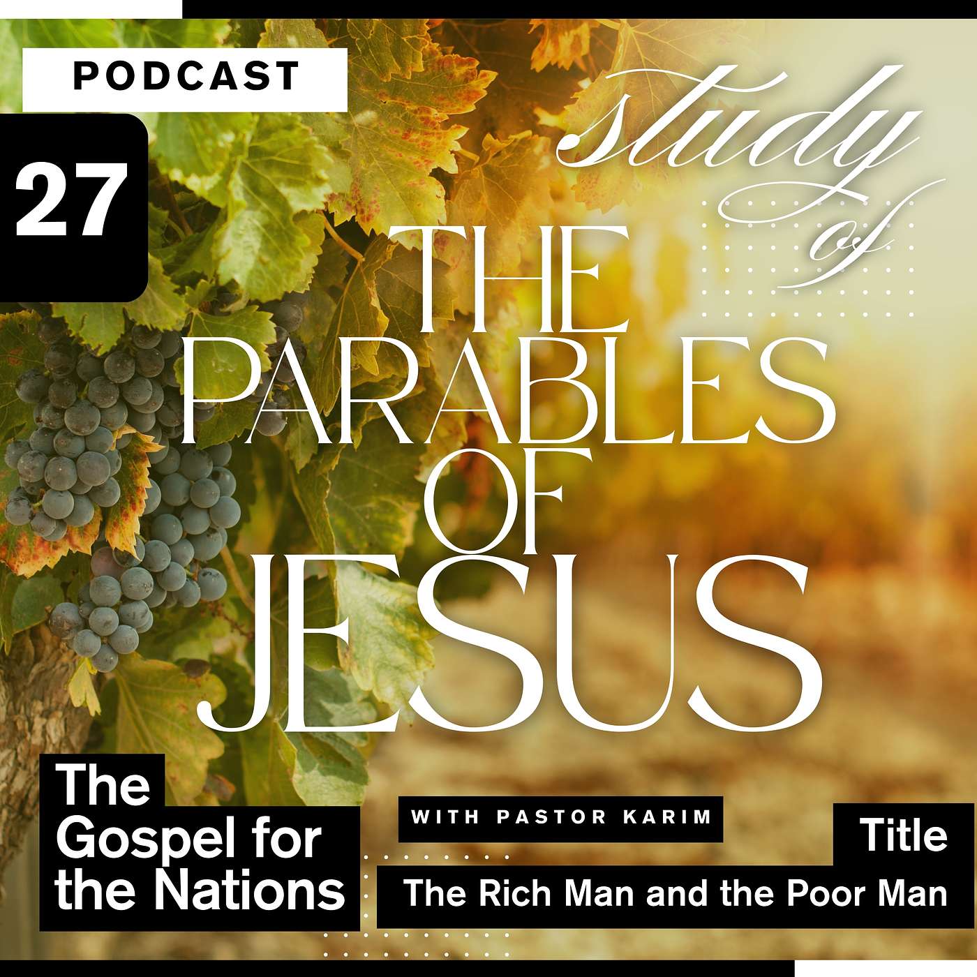 The Parables of Jesus - The Rich Man and The Poor Man
