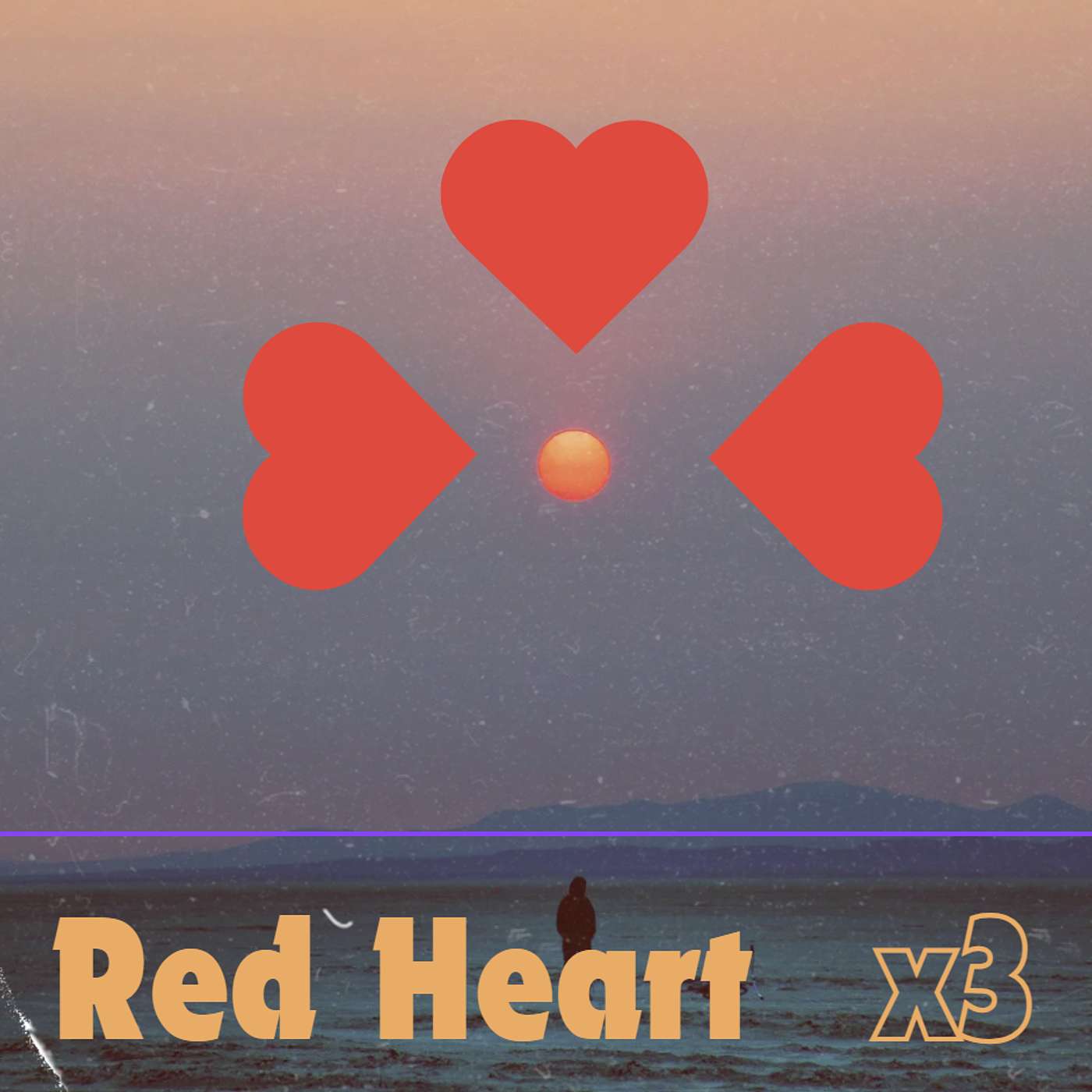 3 Red Hearts