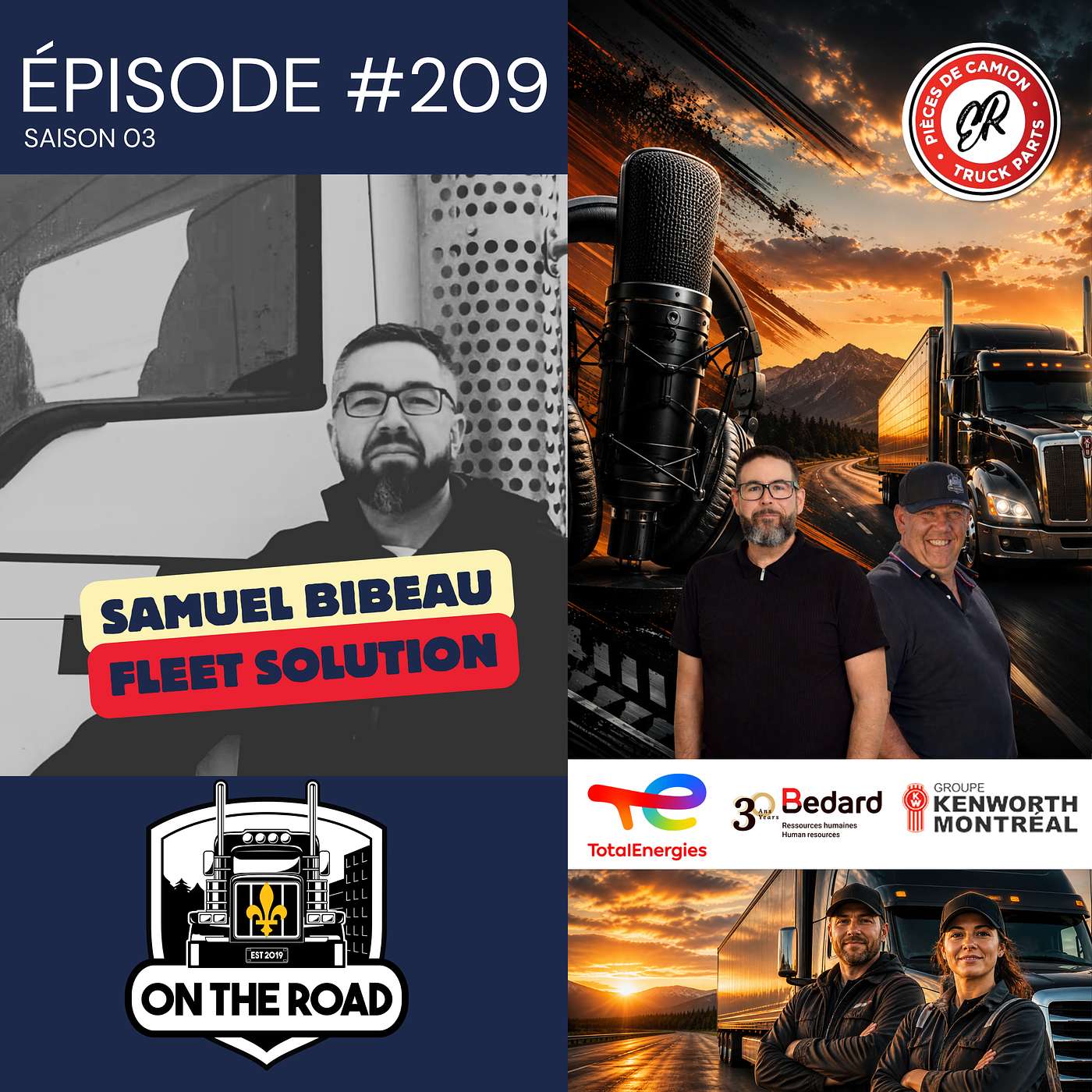 🎙 Épisode 209 – On the road Québec avec Samuel Bibeau de Fleet Solution episode artwork