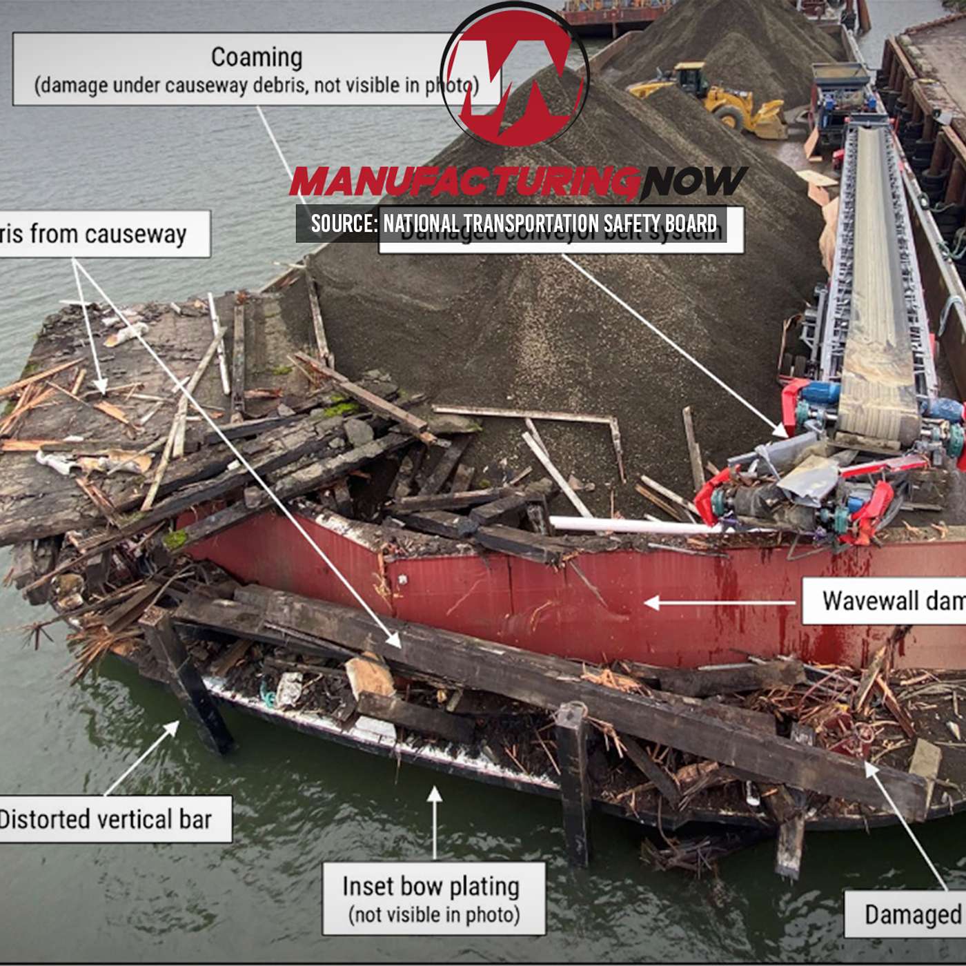 LISTEN: Barge Crash Caused Sleeping Deckhand Results in $6M in Damages