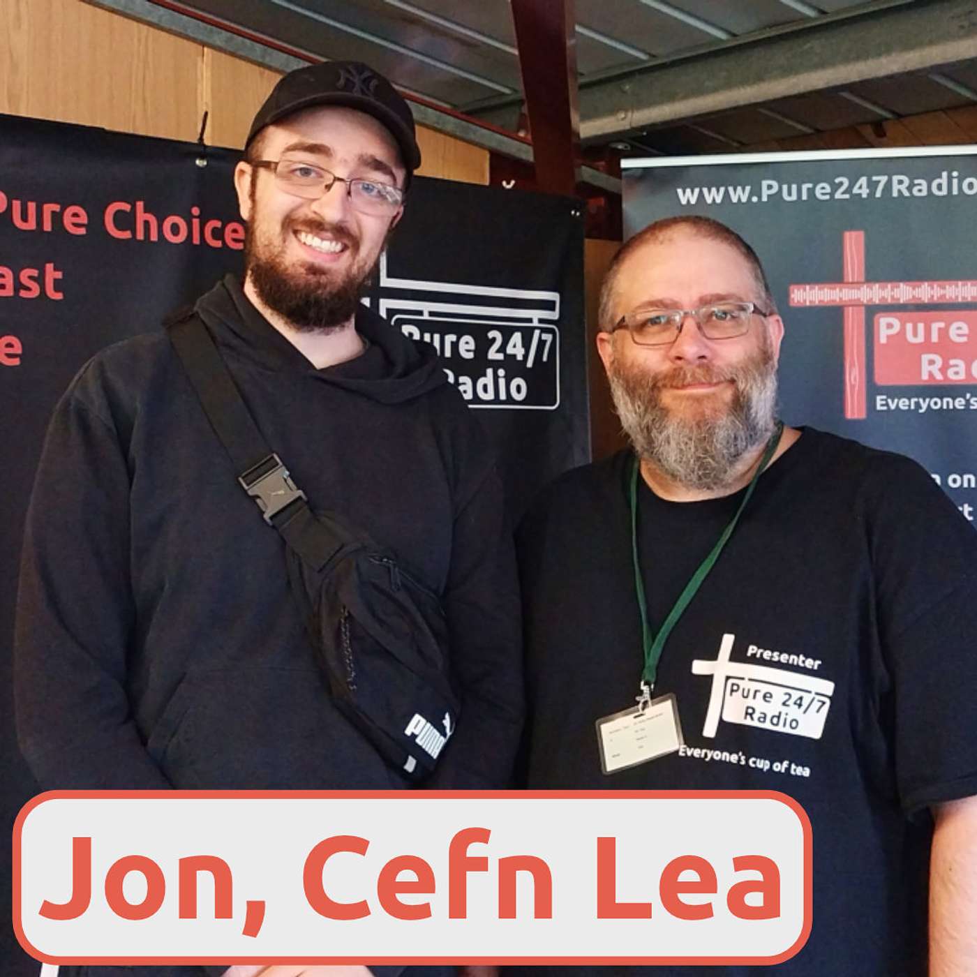 Andy B chats with Jon Riley at TEACH Camp