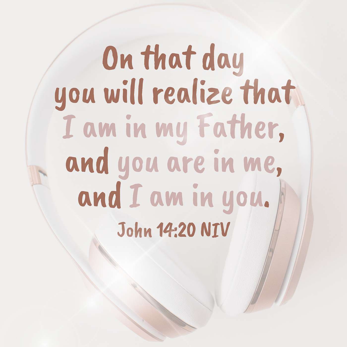 A Meditative Memorization of John 14:20