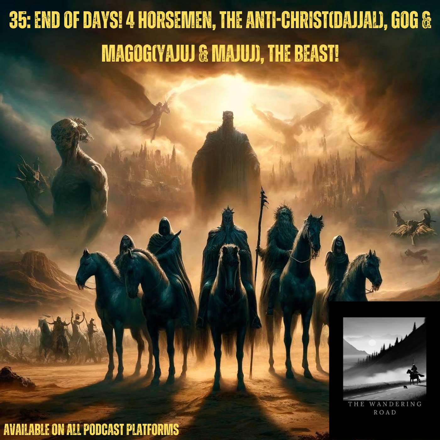 35: End of days! 4 Horsemen, The Anti-Christ(Dajjal), Gog & Magog(Yajuj & Majuj), The Beast!