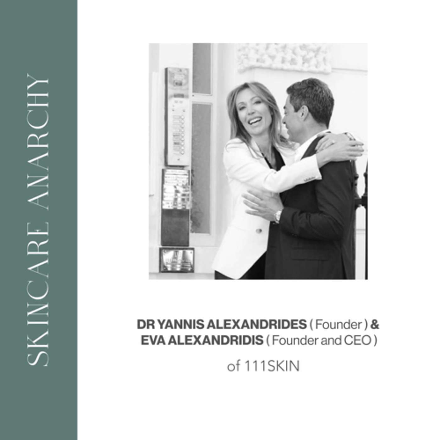 Dr Yannis Alexandrides and Eva Alexandridis, co-founders of 111 Skin