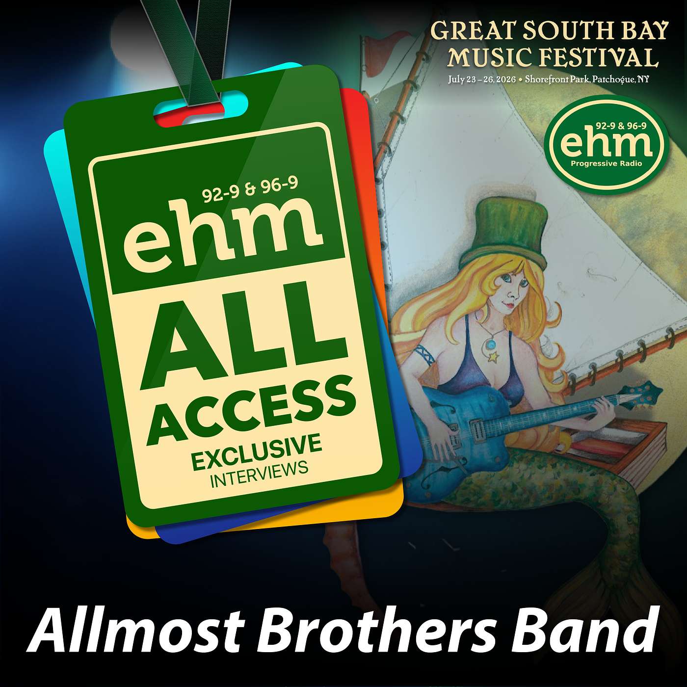 WEHM All Access - Great South Bay Music Festival - The Allmost Brothers Band episode artwork
