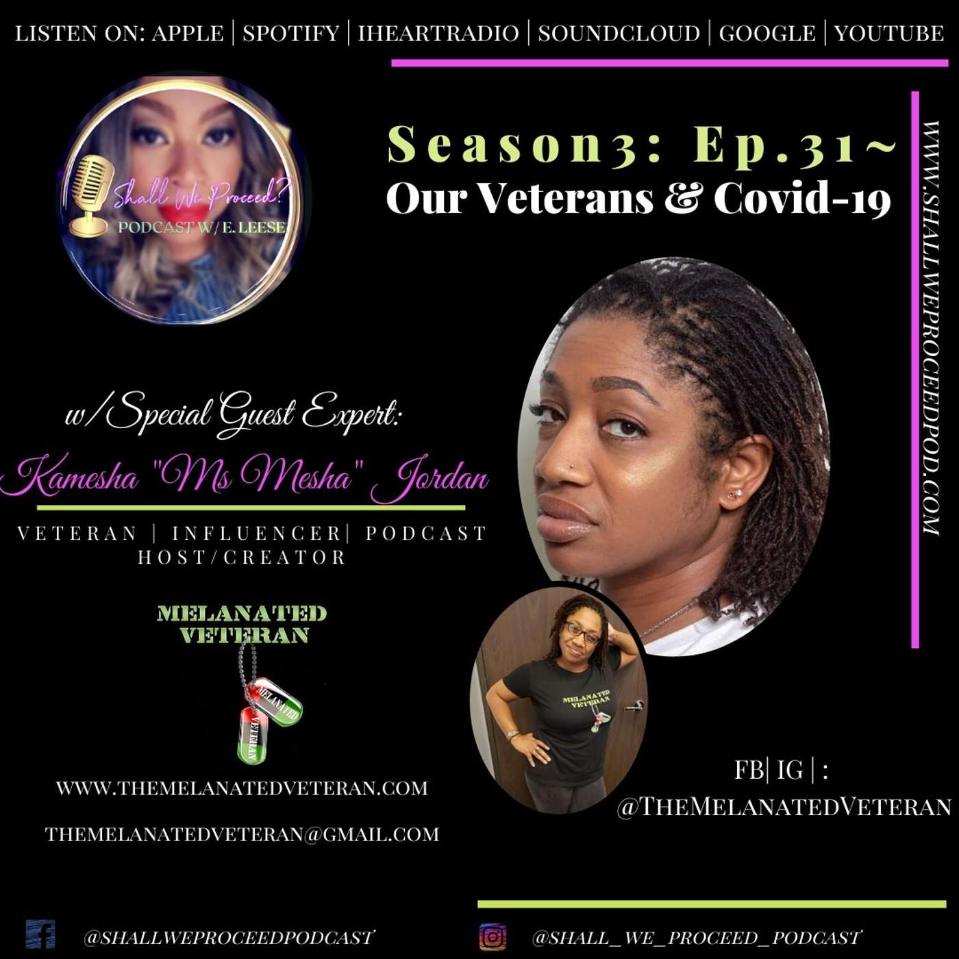 Shall We Proceed? Podcast w/E. Leese