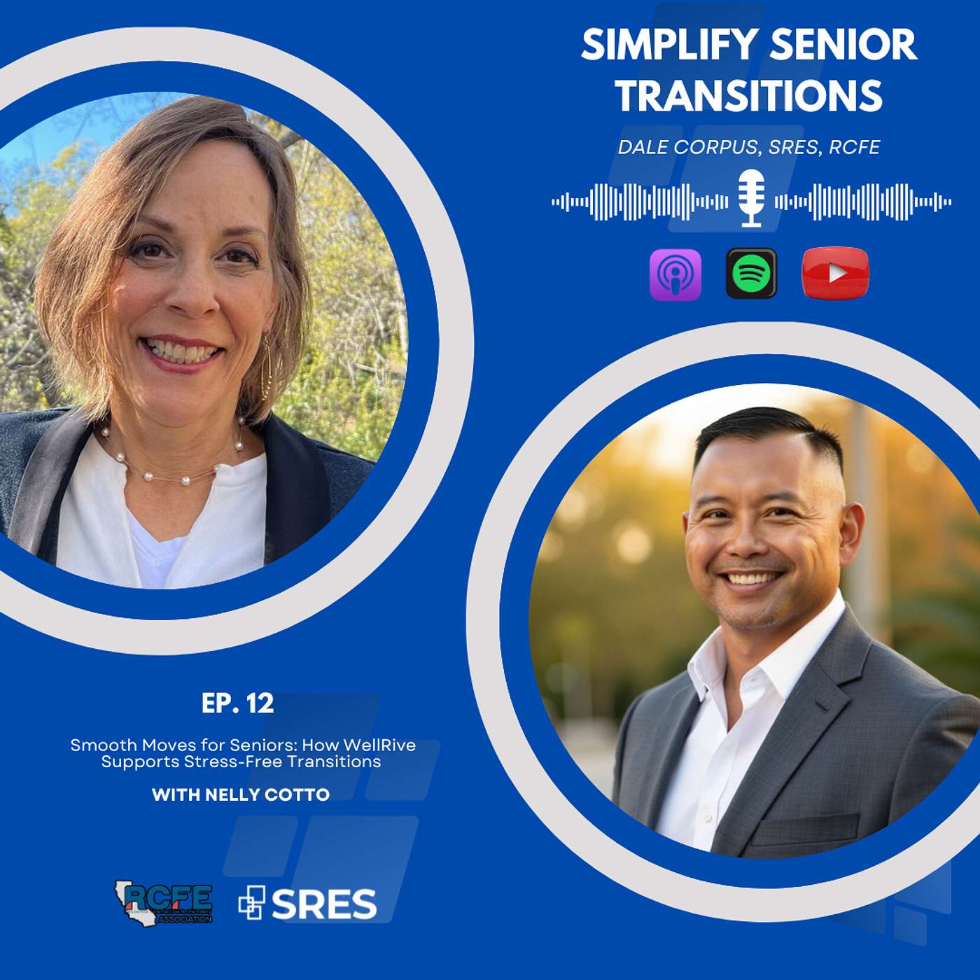 EP12 - Move Management with Heart: How WellRive Makes Senior Transitions Easier with Nelly Cotto episode artwork