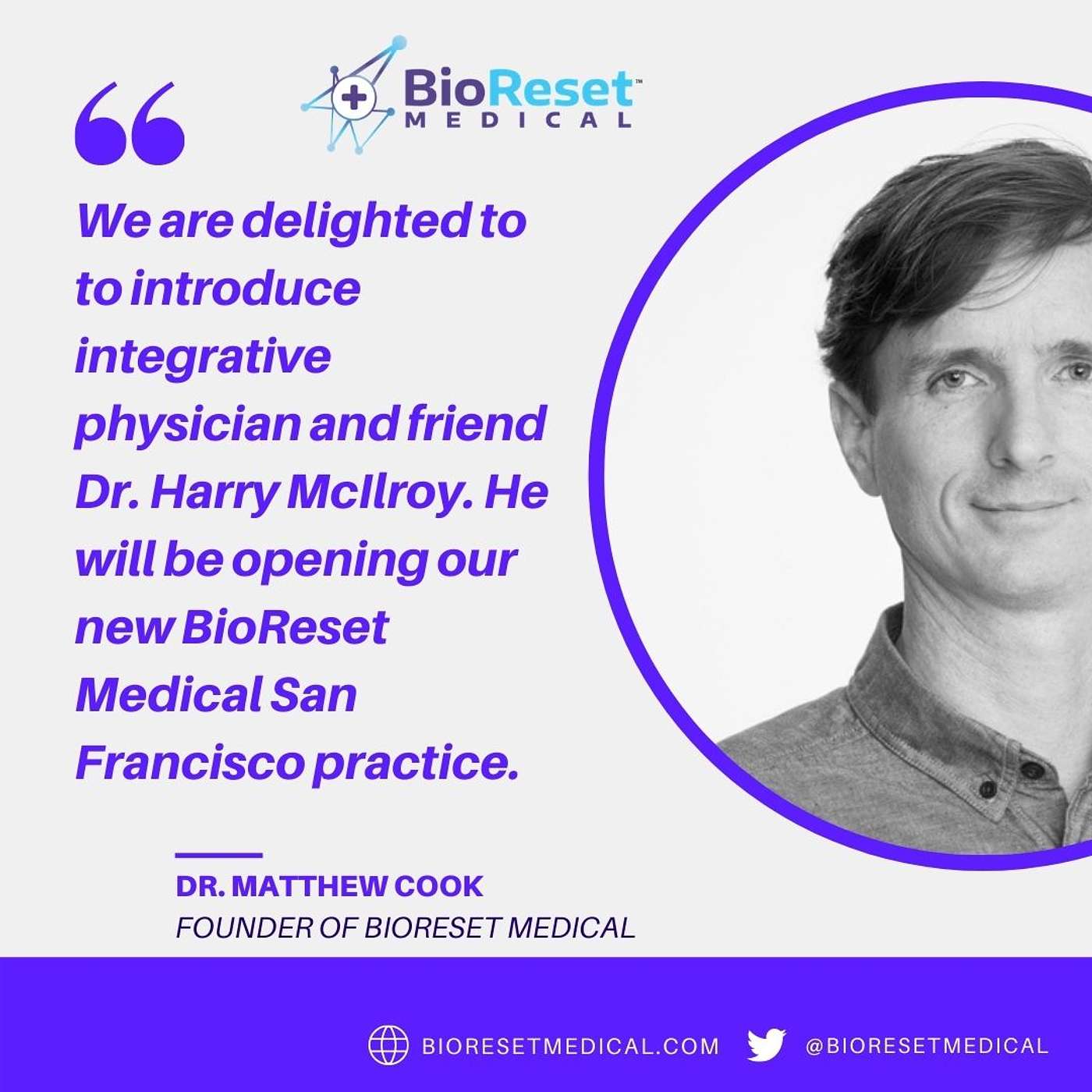 Dr. Cook Roundtable Q&A Series - Introducing Dr. Harry McIlroy (Recorded October 7, 2020)