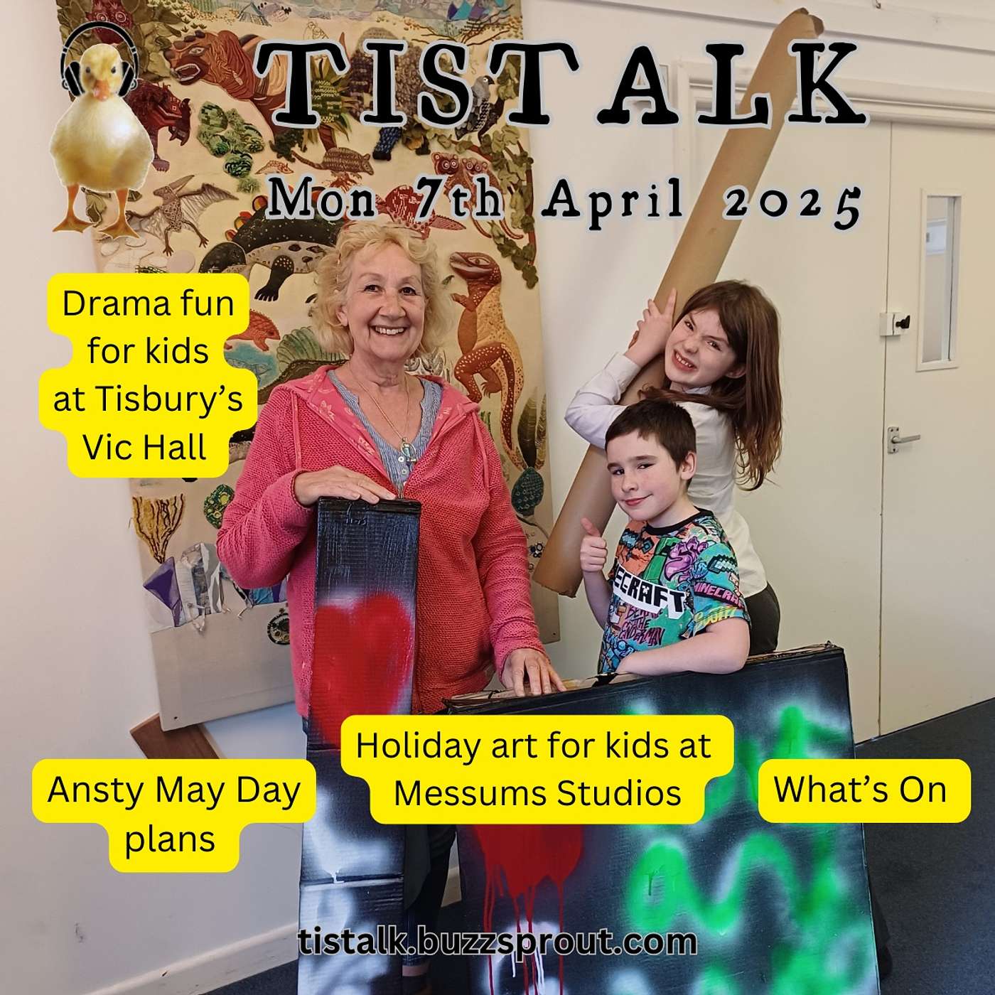 Monday 7th April Episode 10 Season 8: Ansty May Day, Pottery Workshops, Children's Drama Group