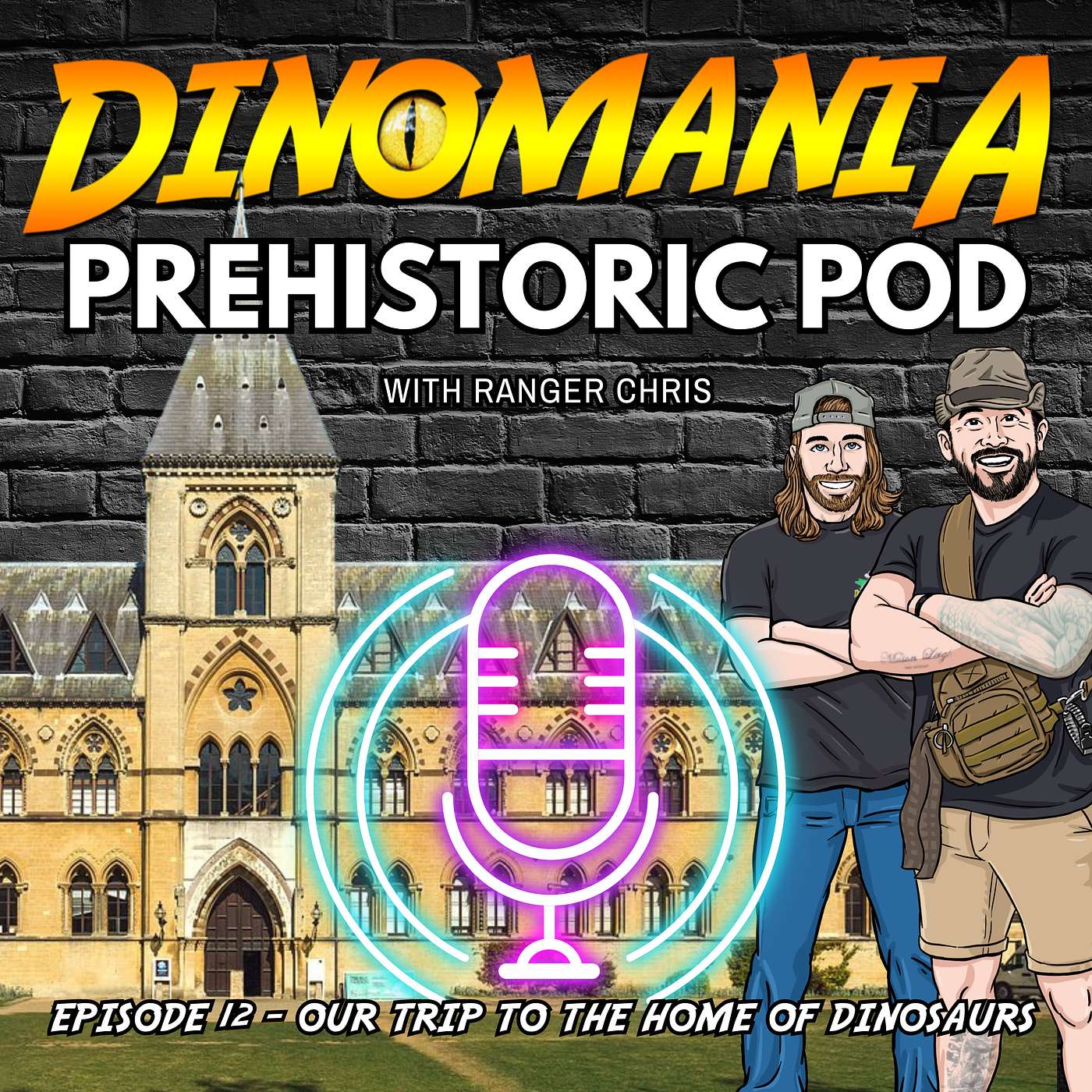 Dinosaurs and Discoveries at Oxford's Natural History Museum episode artwork