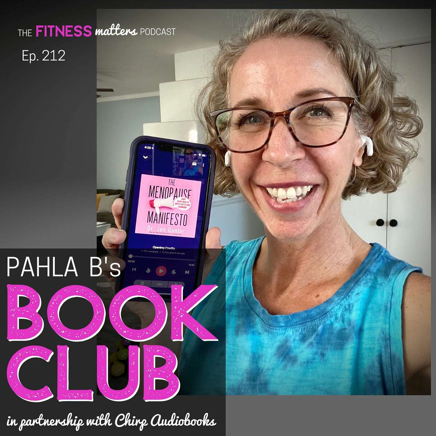 Pahla B's BOOK CLUB reads "The Menopause Manifesto" episode artwork